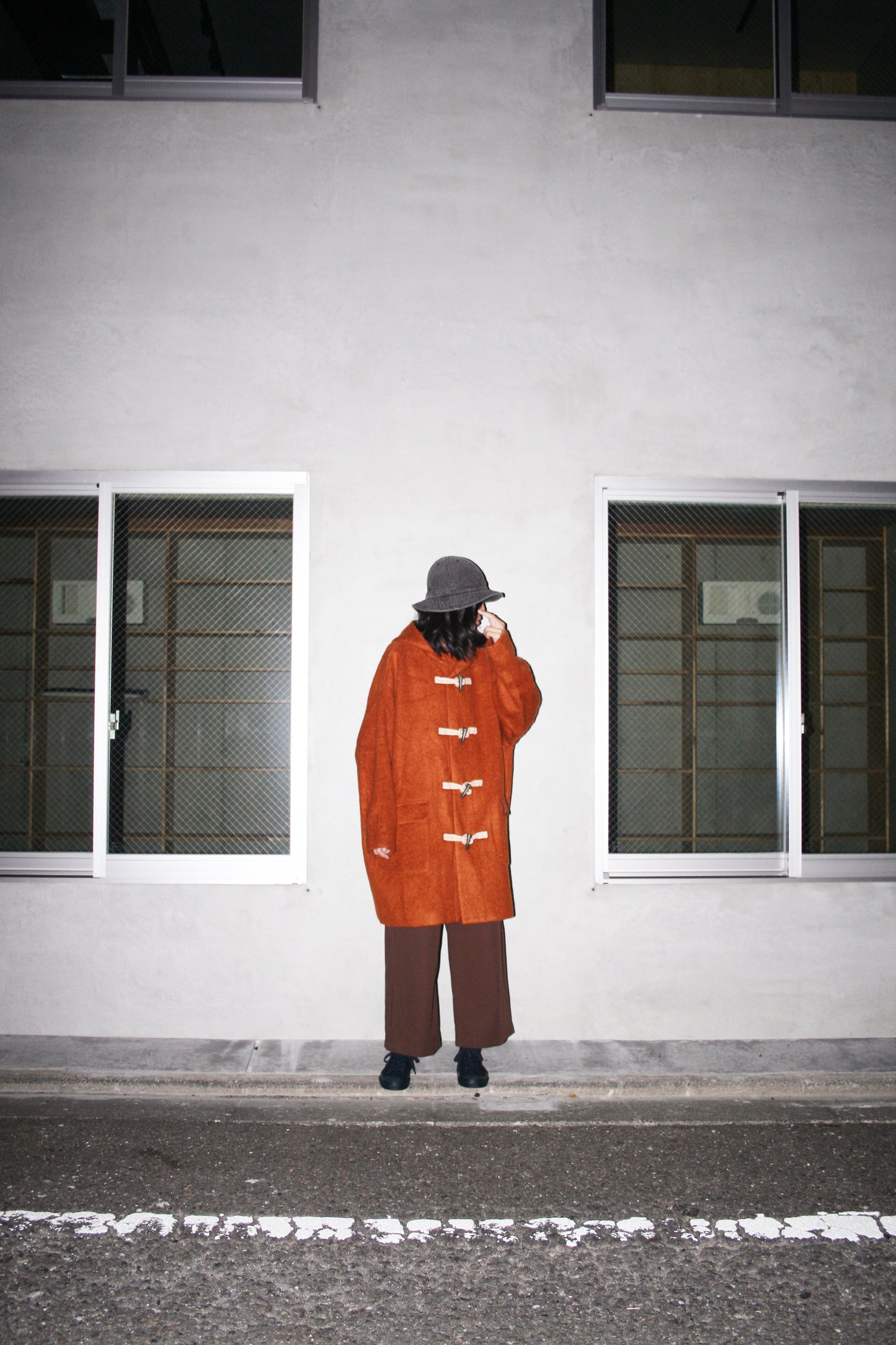 BASISBROEK ATHUS COAT - ORANGE