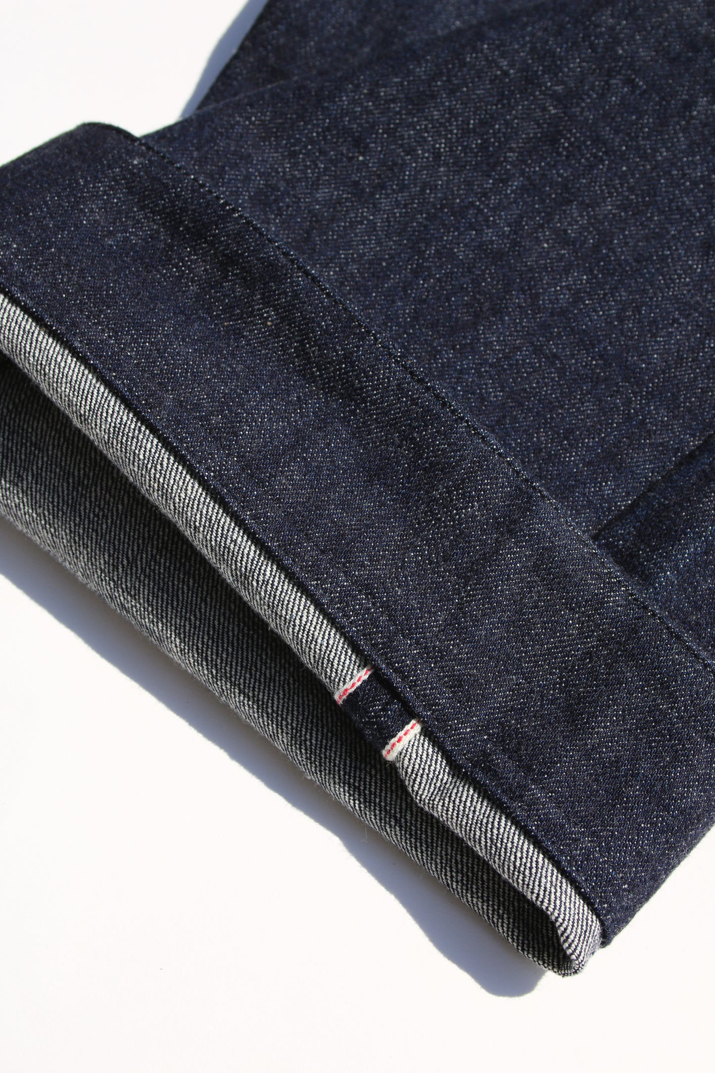 O PROJECT SELVEDGE DENIM TROUSERS - INDIGO