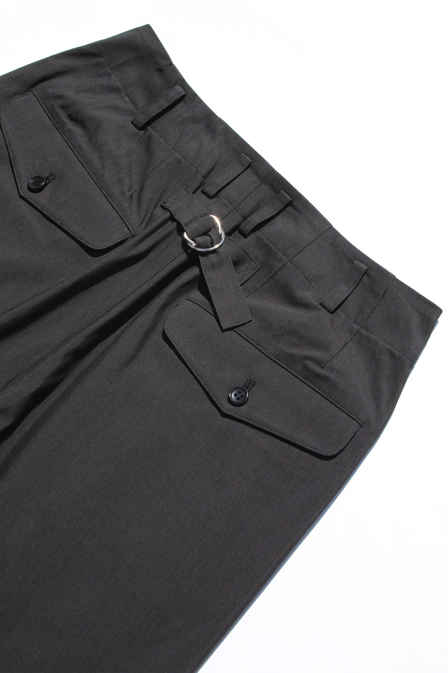 MY BEAUTIFUL LANDLET GABERDINE WIDE PANTS