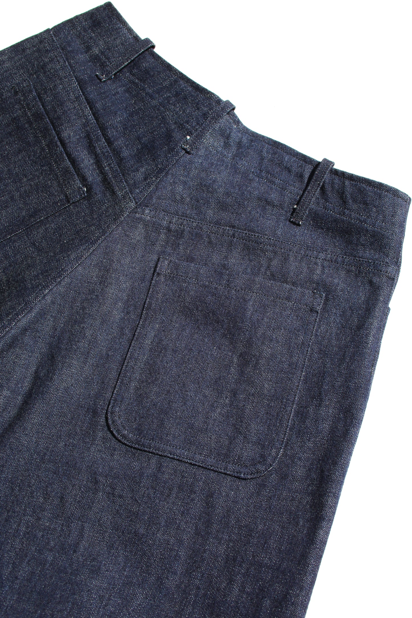 O PROJECT SELVEDGE DENIM TROUSERS - INDIGO