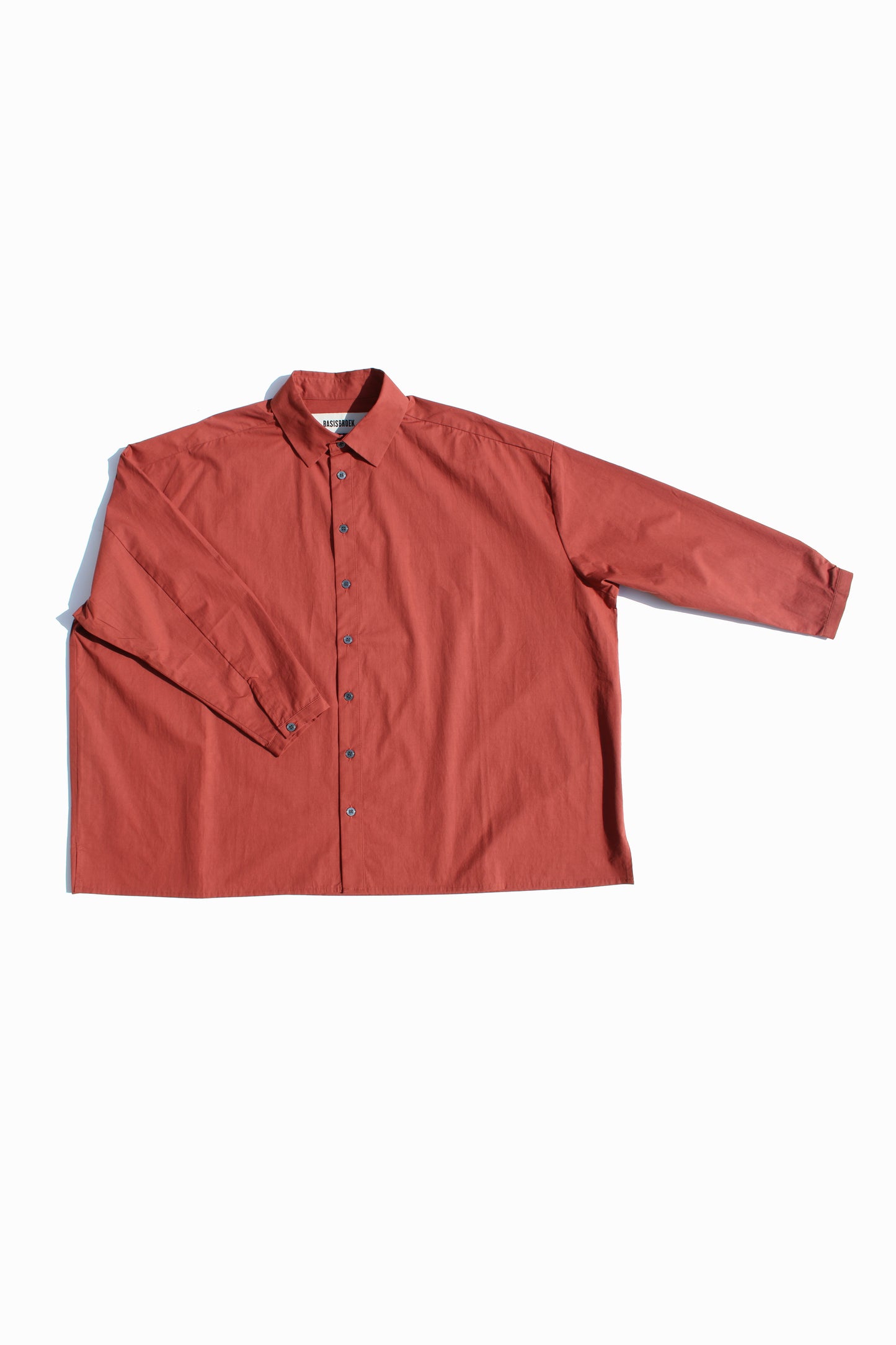 BASISBROEK HIGH DENSITY COTTON ROY SHIRT - HARISSA
