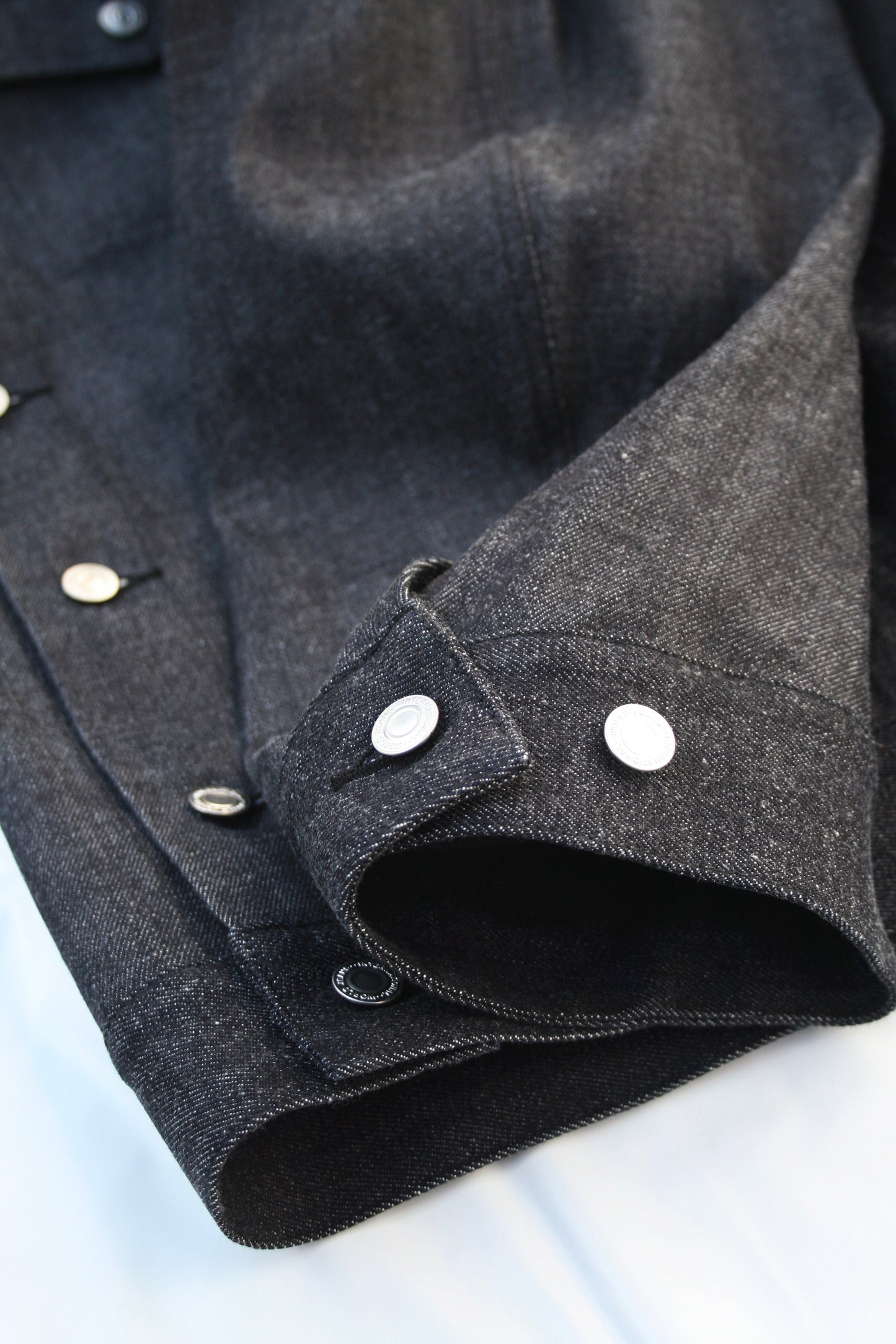 VOAAOV OVERSIZED DENIM JACKET - INDIGO