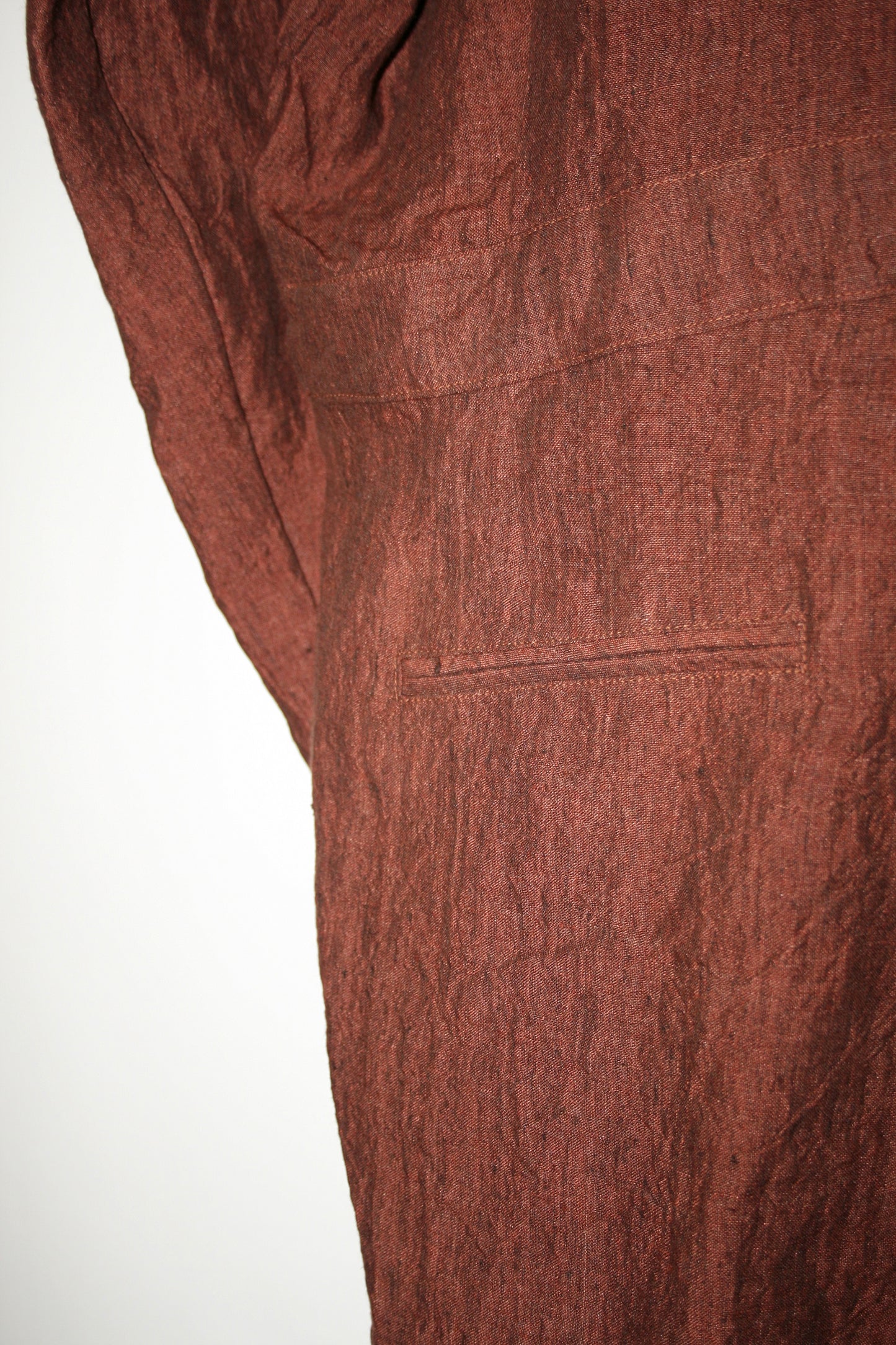 BASISBROEK  LEIDEN JUMPSUIT - CHOCO