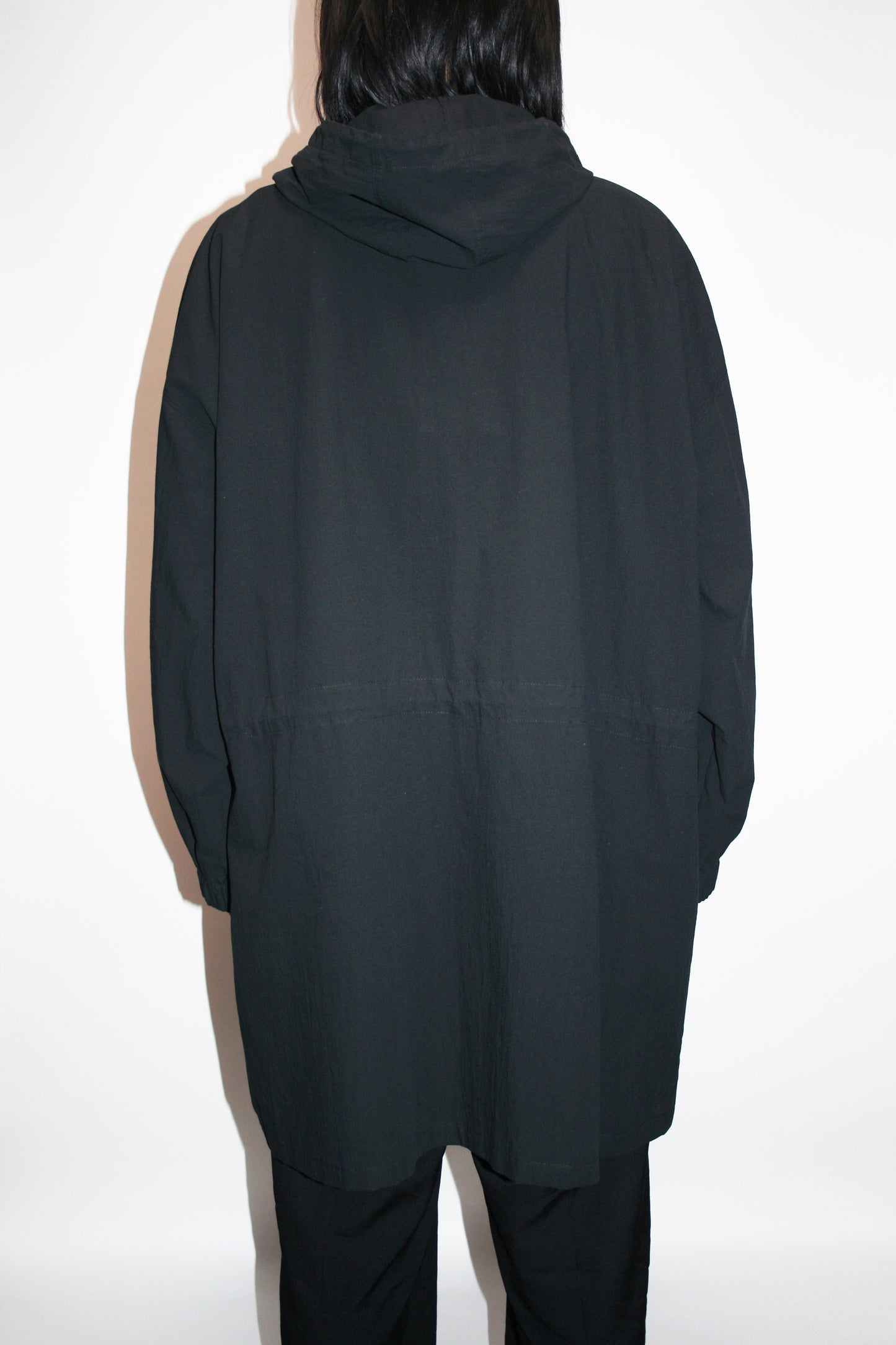 BASISBROEK JALLET SHIRT HOODIE - BLACK