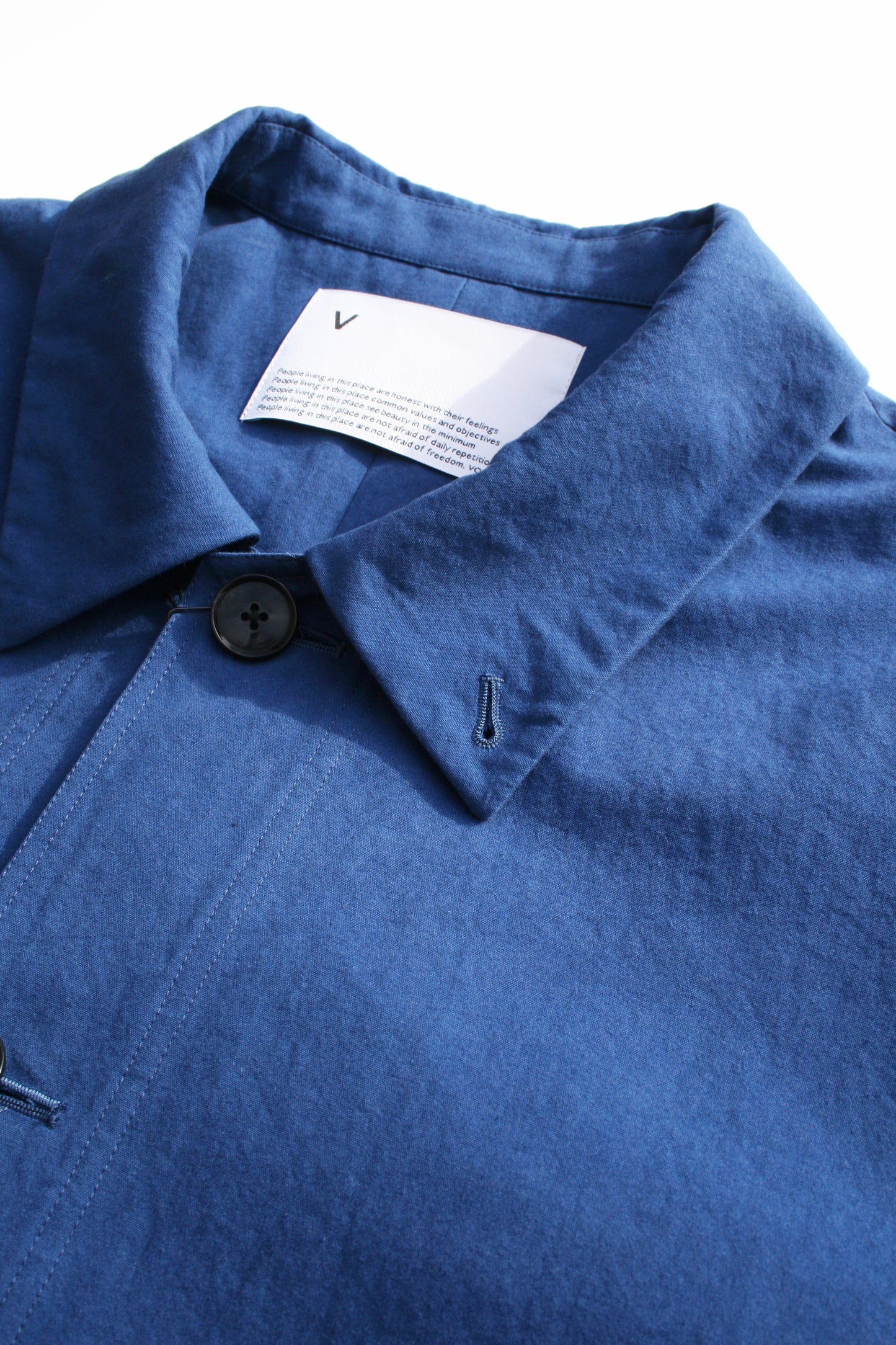 VOAAOV COTTON DYED WASHER WORK BLOUSON