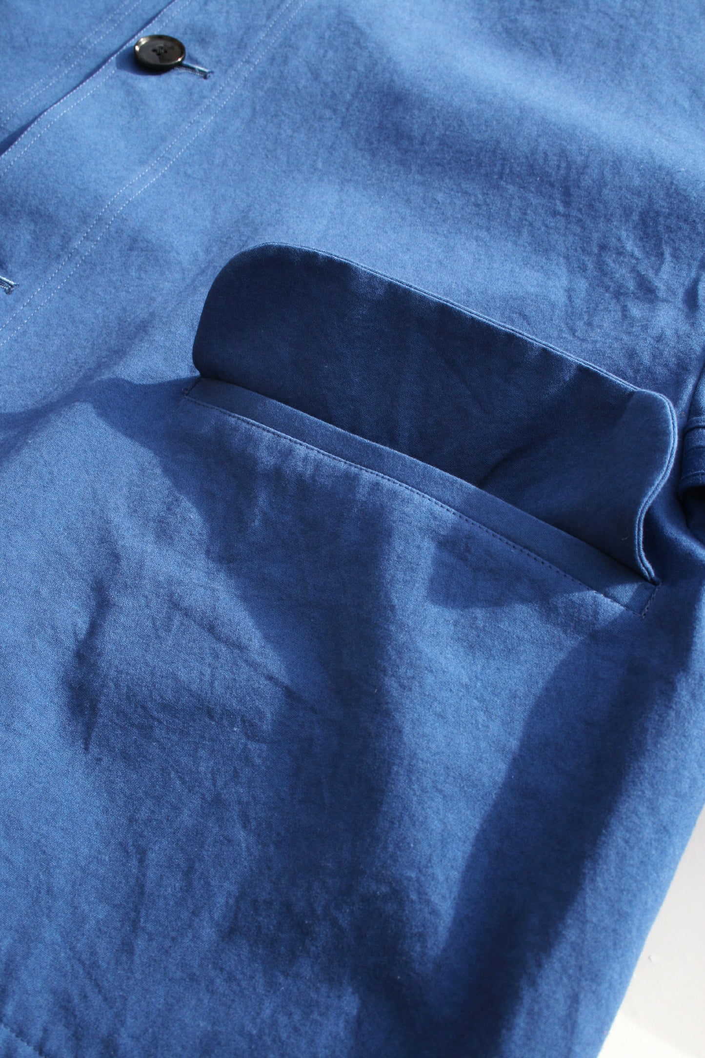 VOAAOV COTTON DYED WASHER WORK BLOUSON