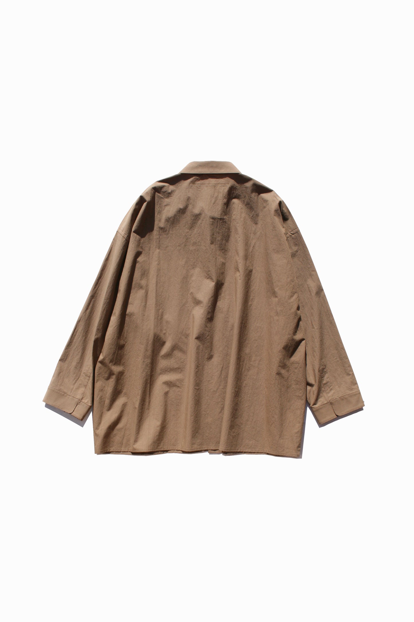 MY BEAUTIFUL LANDLET TYPEWRITER OHMI TUMBLER SHIRT - BROWN