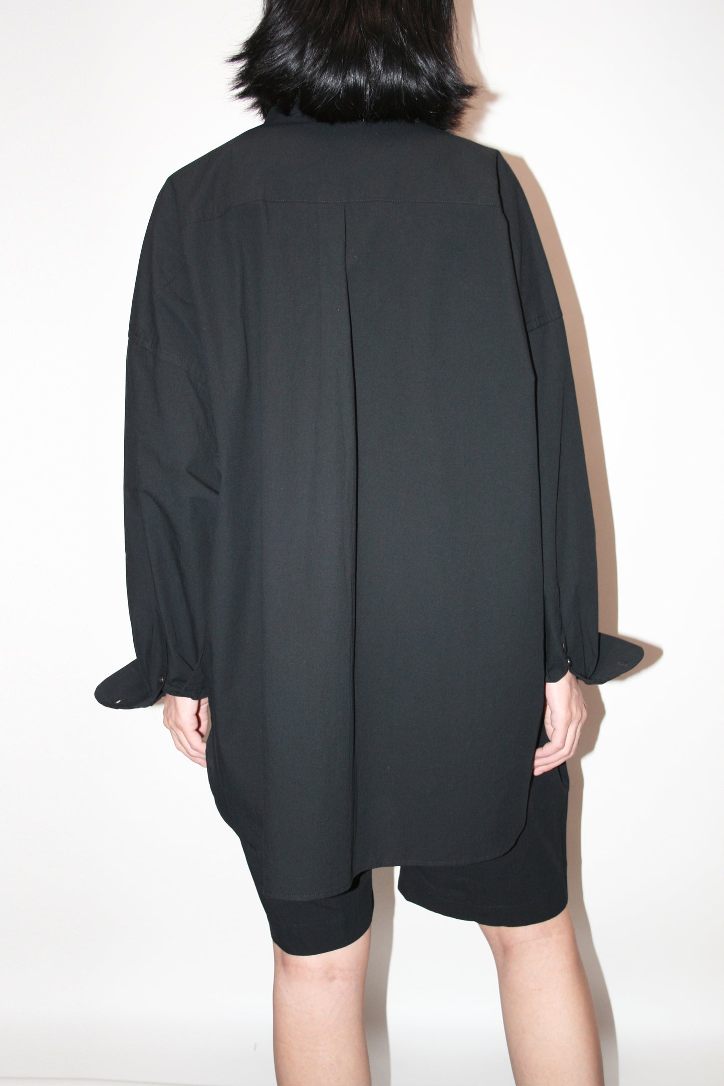 BASISBROEK RONSE L/S SHIRT - BLACK