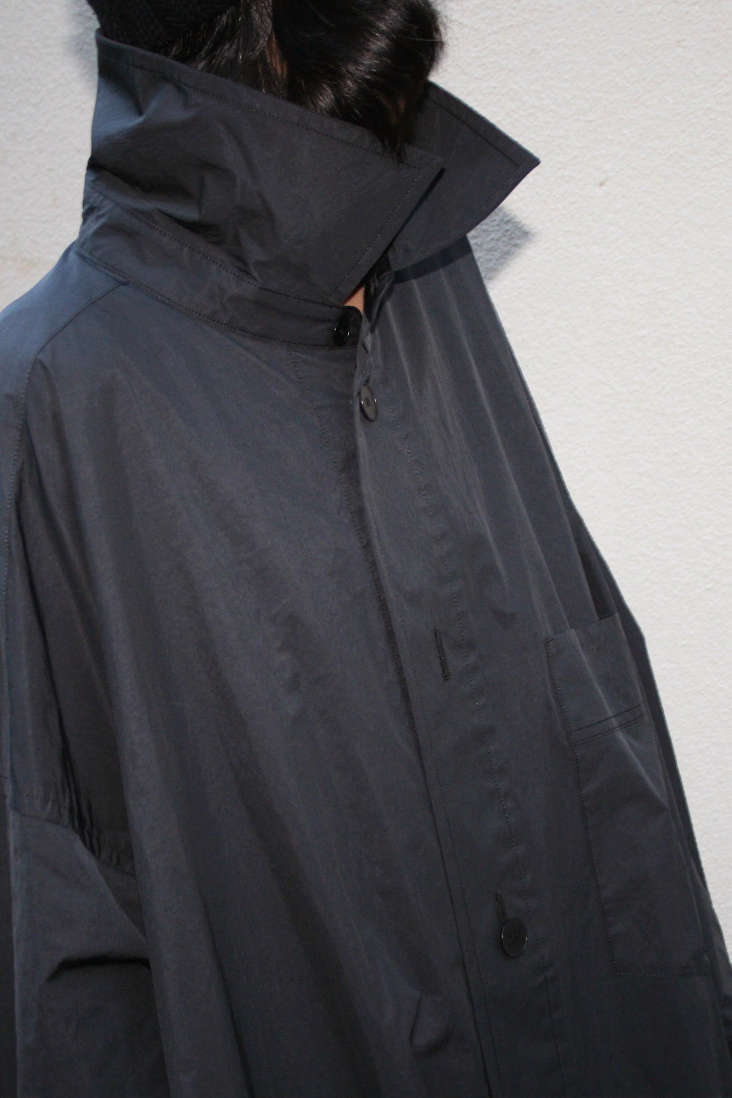 21AW, EH43HBB-02, EDWINA HÖRL HBB BASTARD COAT, Black, エドウィナホール, Edwina Hoerl, Edwina Horl, Made in Japan, TOYASIDO, Tokyo, 通販. Eewina Hörl (エドウィナホール) / Edwina Horl / Edwina Hoerl を取扱う正規通販ストアTOYASIDO。