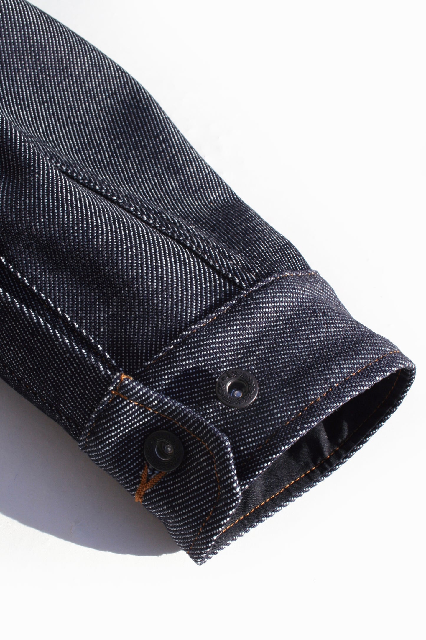 VOAAOV LOOSE DENIM SHIRT - INDIGO