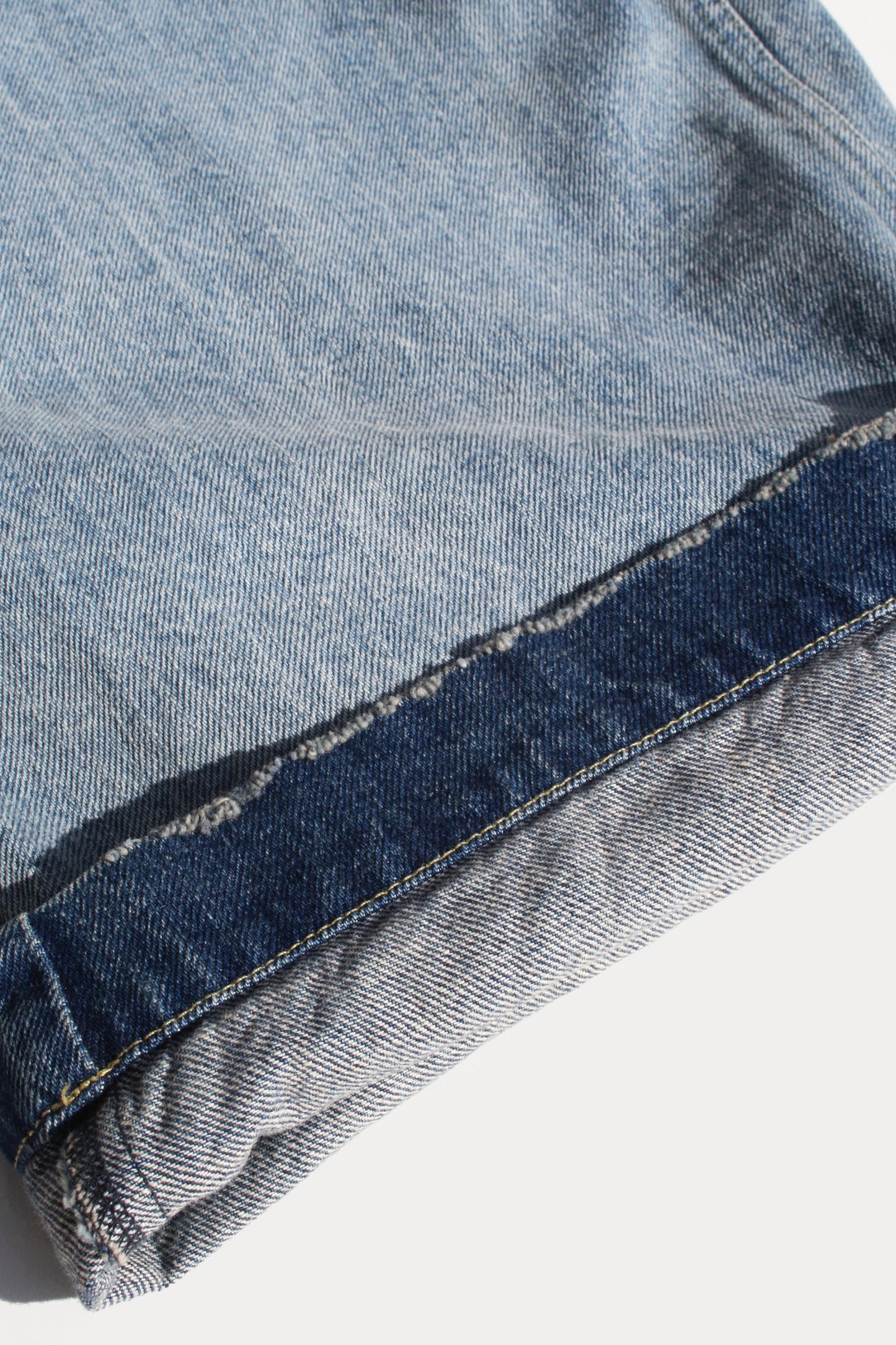 MY BEAUTIFUL LANDLET USED WASH DENIM PANTS