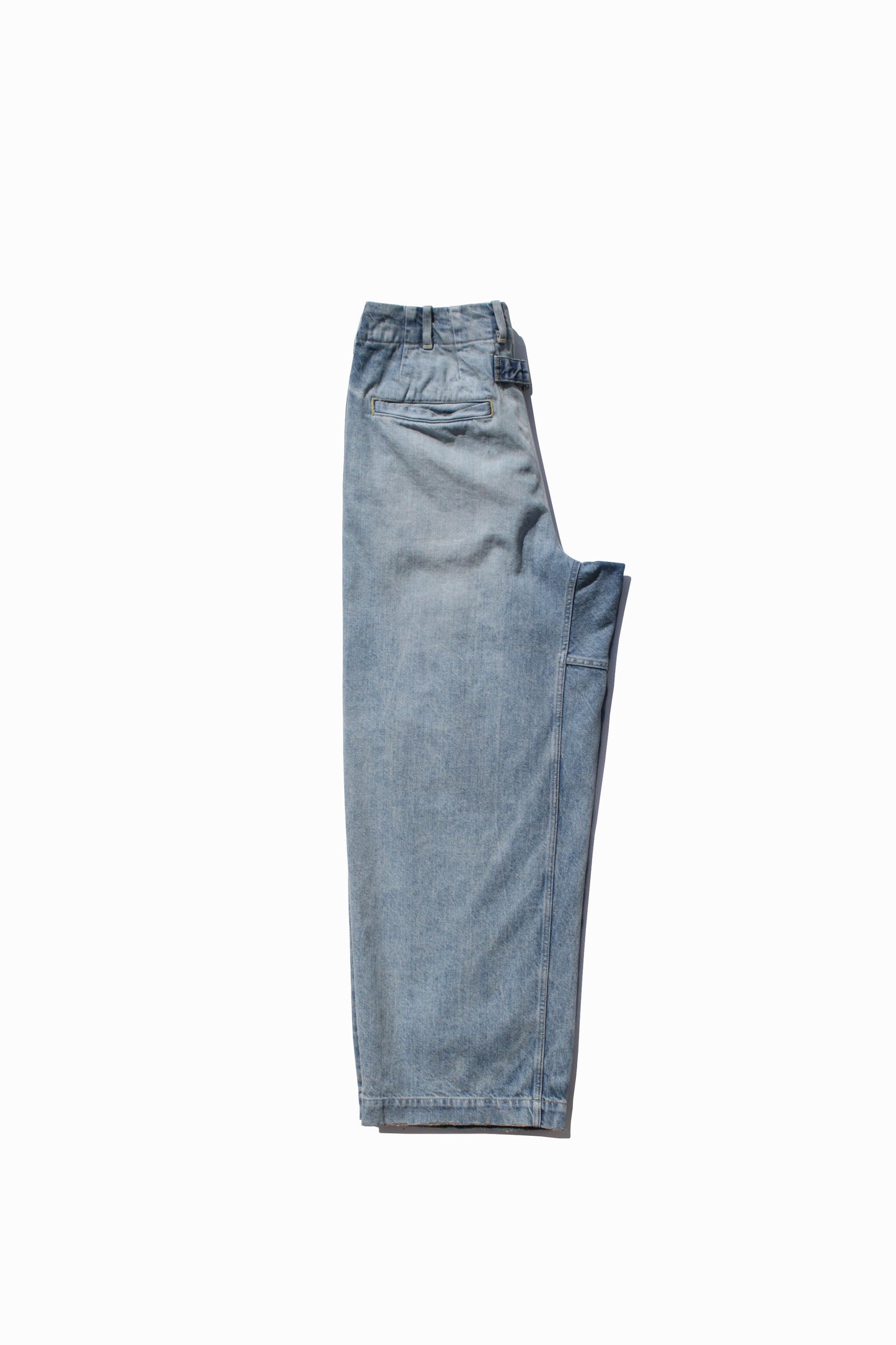 MY BEAUTIFUL LANDLET USED WASH DENIM PANTS