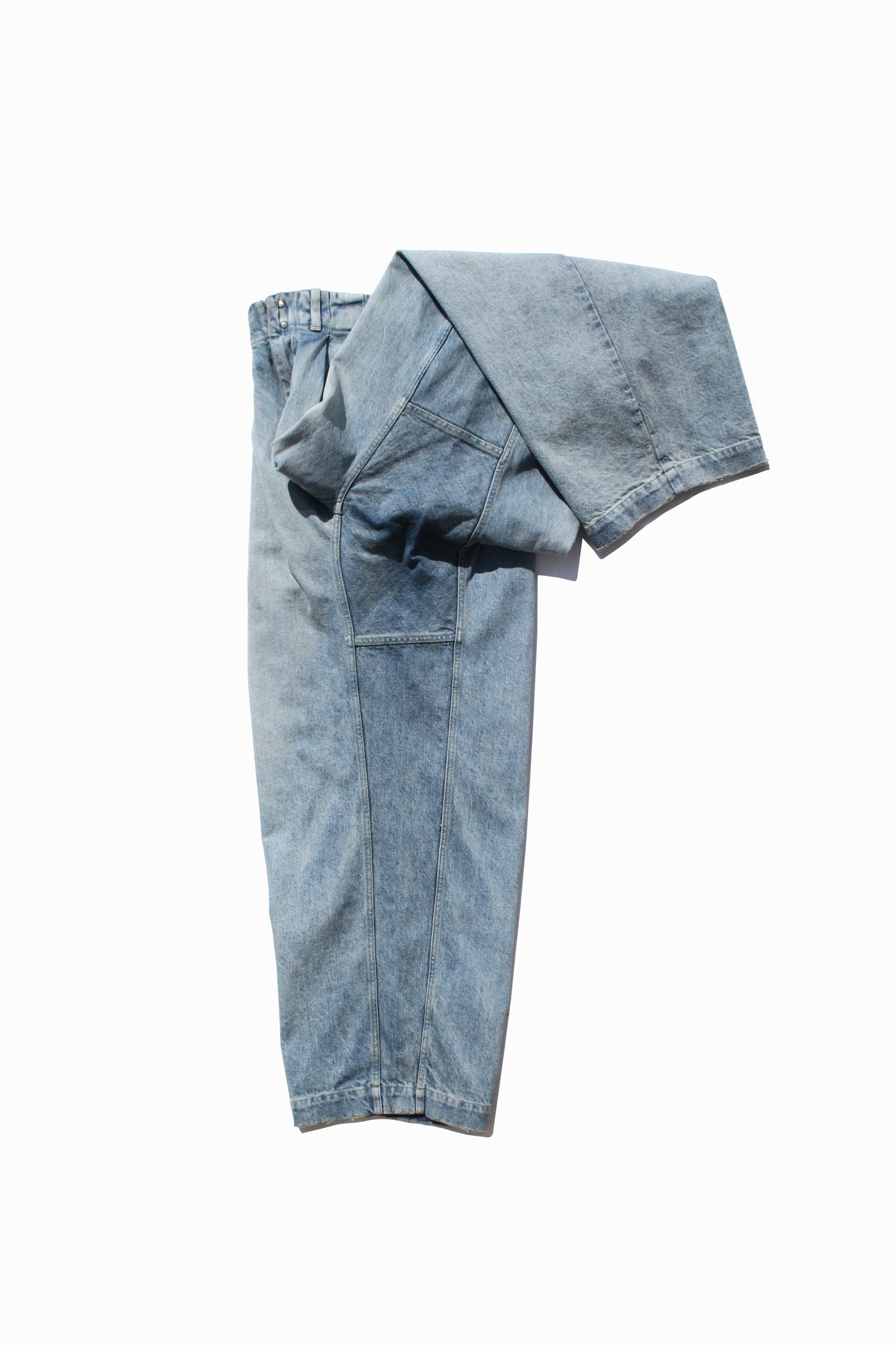 MY BEAUTIFUL LANDLET USED WASH DENIM PANTS