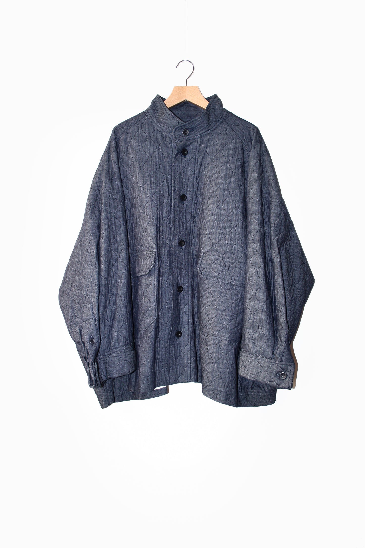 EDWINA HÖRL HBB STAND-UP COLLAR BLOUSON - ONION JACQUARD!