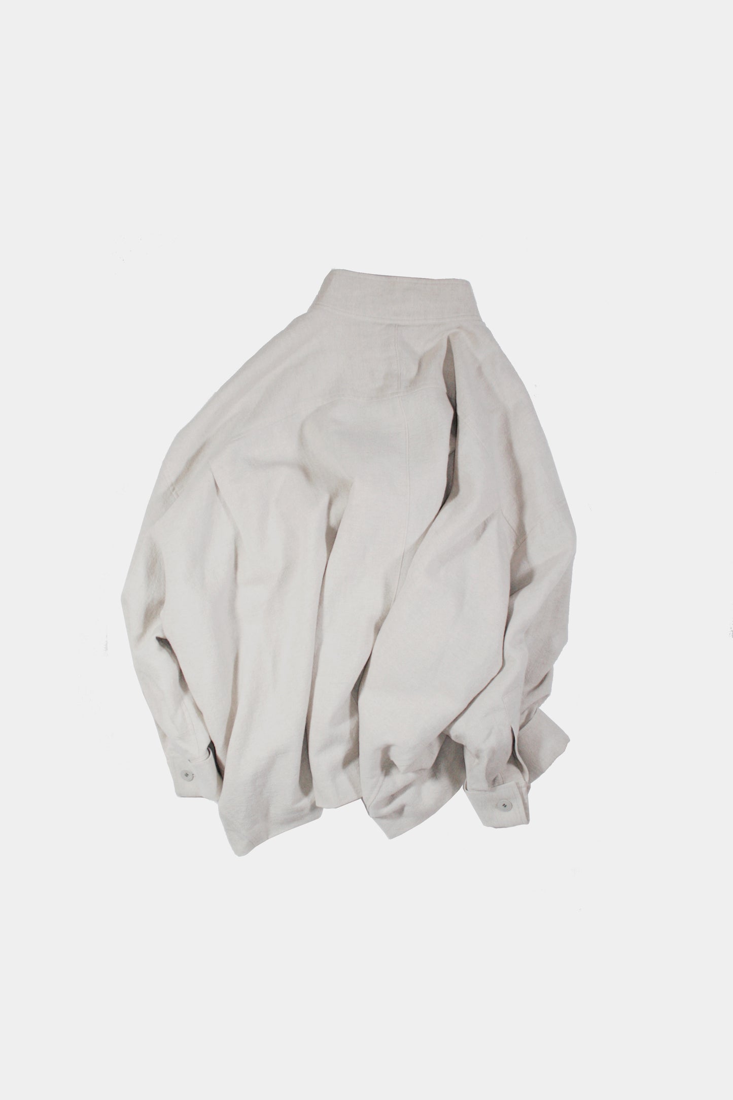 21AW, EH43HBB-07, EDWINA HÖRL HBB STAND-UP COLLAR BLOUSON - AN ISSUE OF FREEDOM, Off White, Edwina Hoerl, エドウィナホール, Edwina Horl, TOYASIDO, Made in Japan, Tokyo, Edwina Hörl, Edwina Hoerl 通販.
