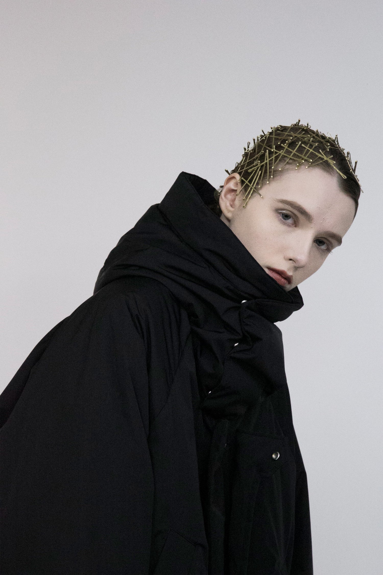 21AW, VODC-G71, VOAAOV NYLON HIGH DENSITY CLOTH DOWN COAT, BLACK, VOAAOV (ヴォアーブ) を取扱う正規通販ストアTOYASIDO。