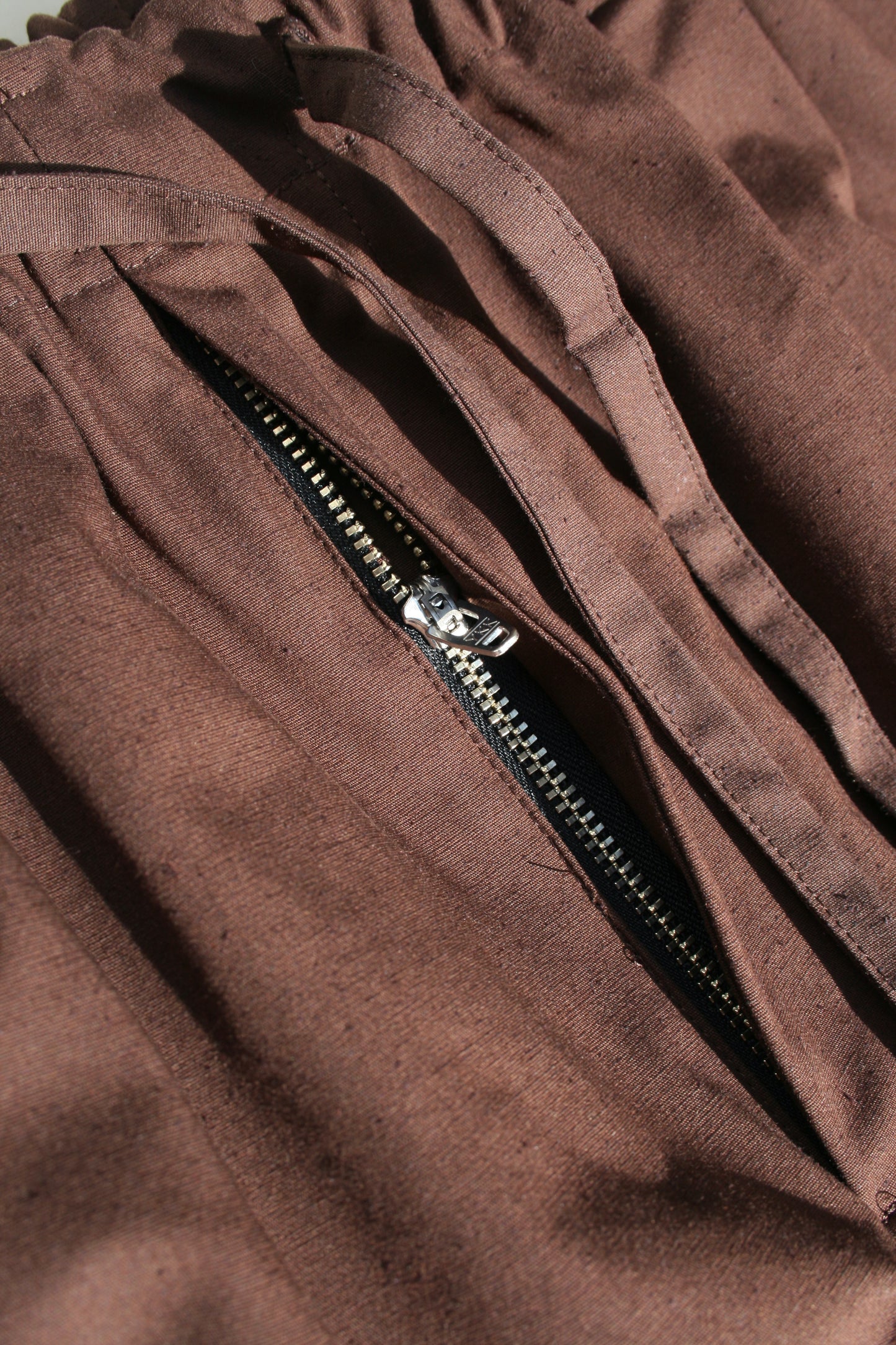 BASISBROEK NEUSY WIDE PANTS - BROWN