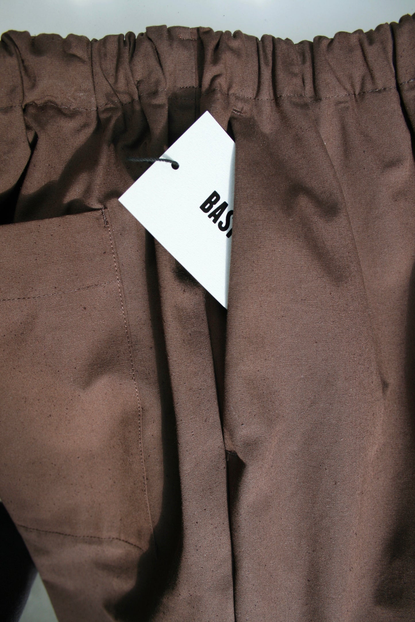 BASISBROEK NEUSY WIDE PANTS - BROWN