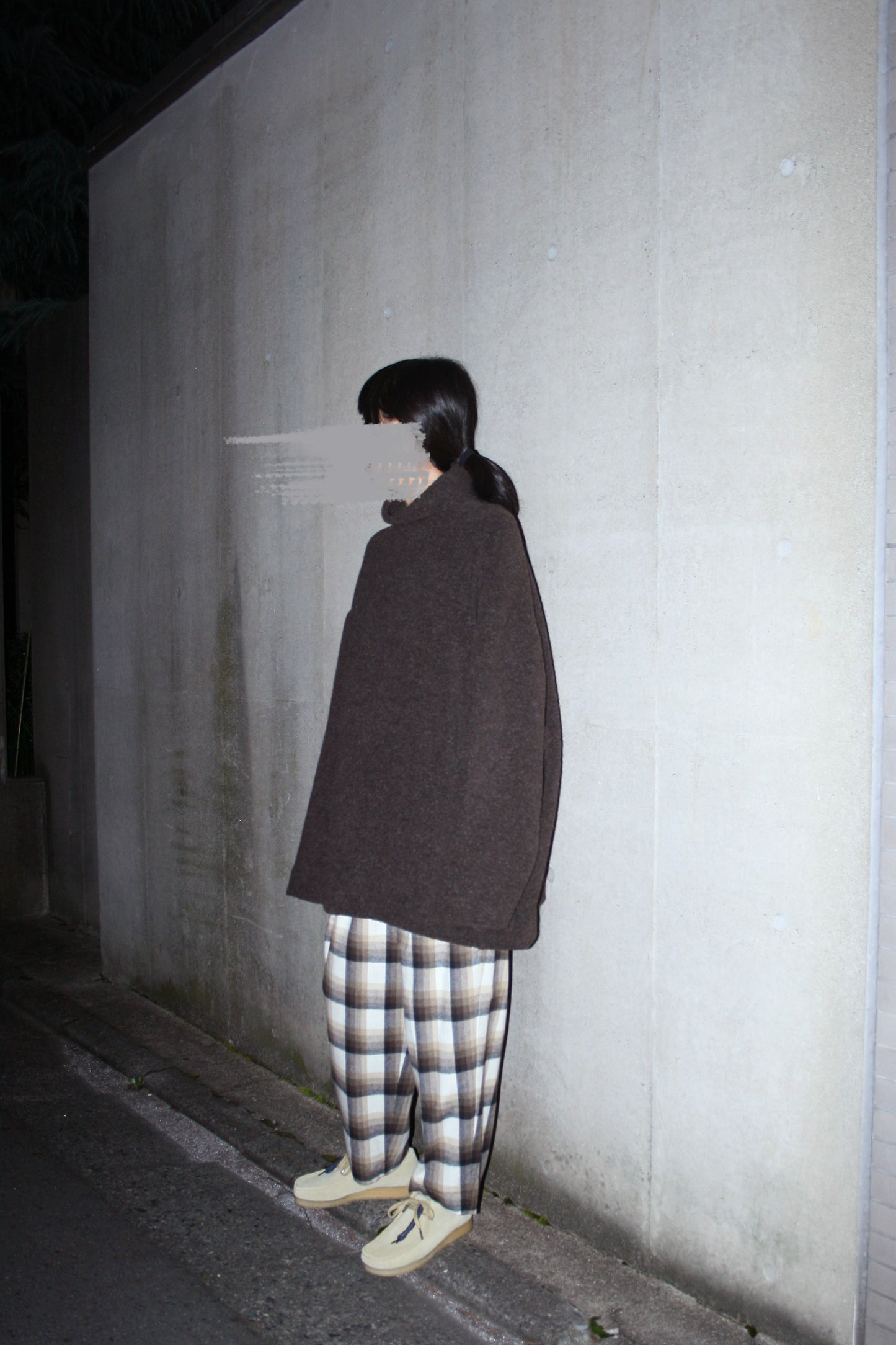 MY BEAUTIFUL LANDLET RECYCLED WOOL PILE HIGH NECK SWEATER - BROWN