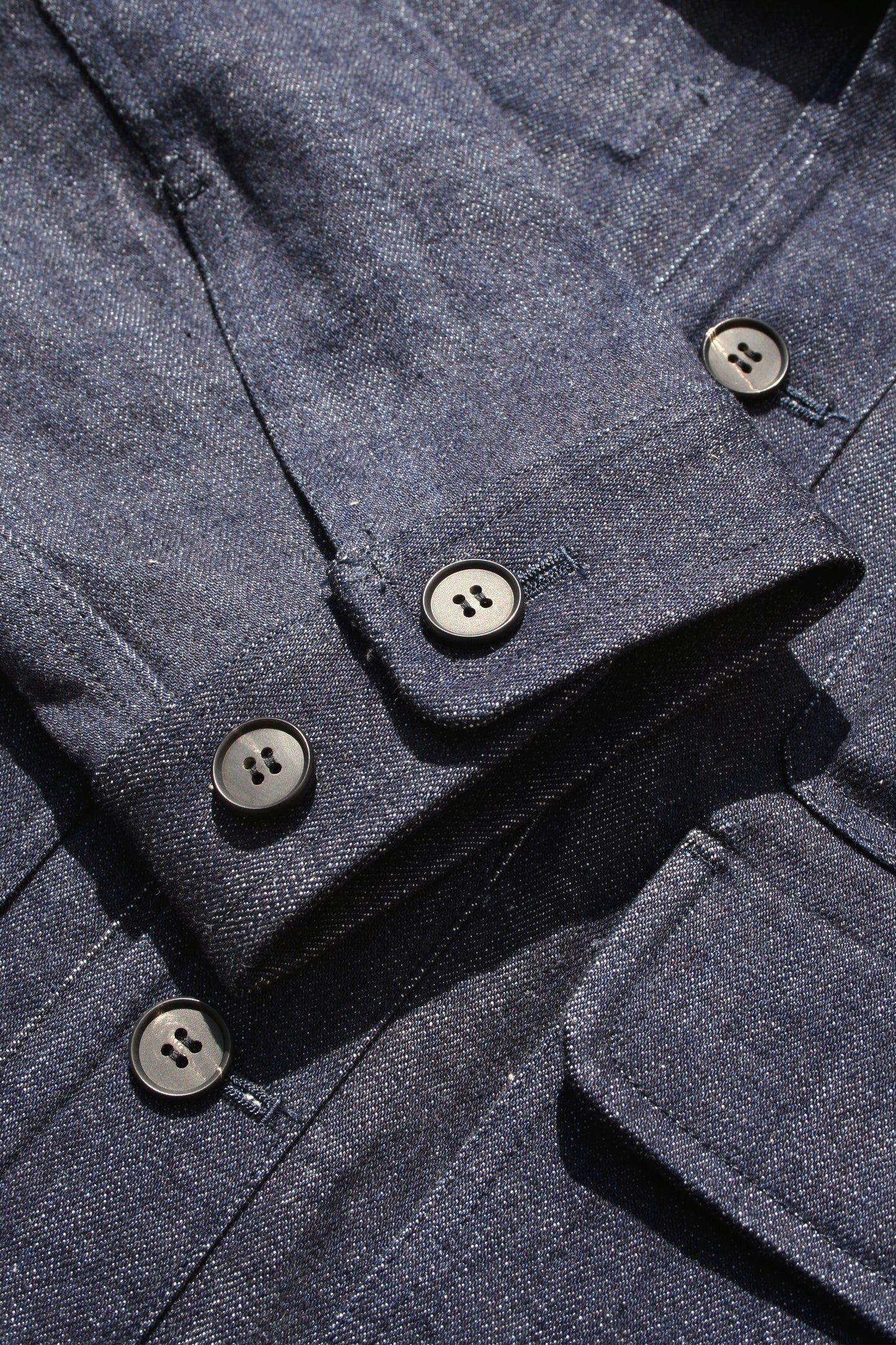 O PROJECT ORGANIC SELVEDGE DENIM JACKET - INDIGO