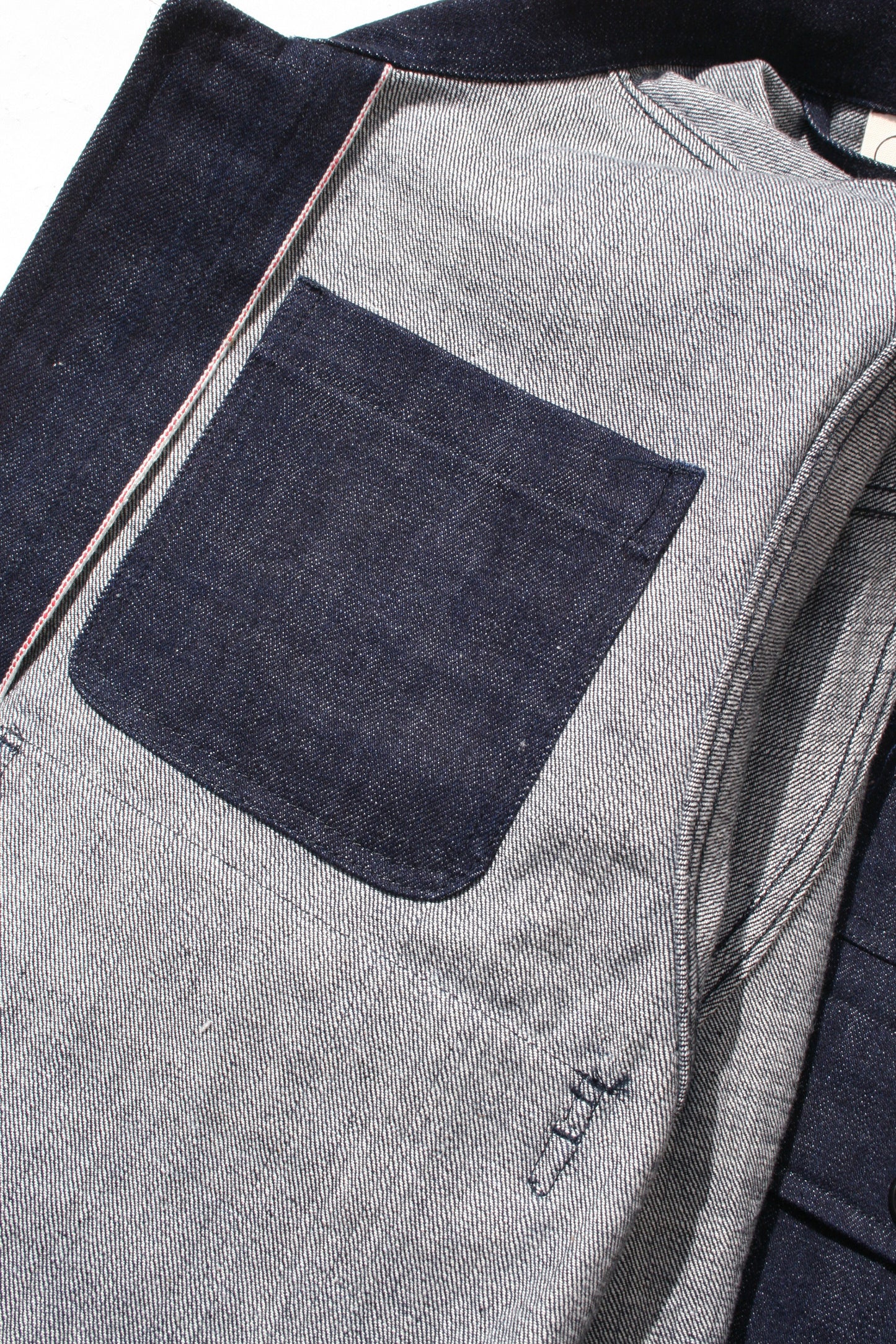 O PROJECT ORGANIC SELVEDGE DENIM JACKET - INDIGO