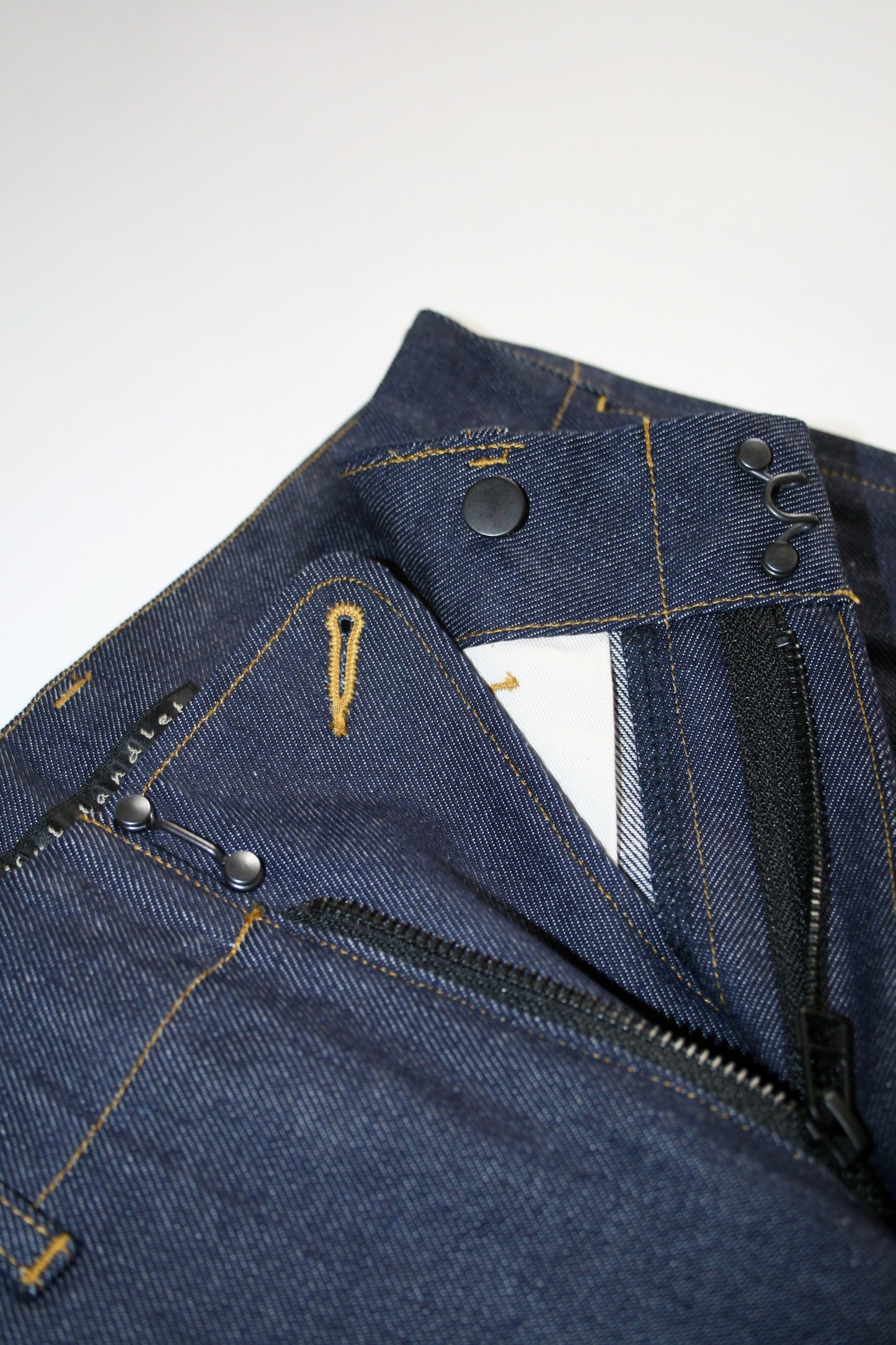MY BEAUTIFUL LANDLET DENIM PANTS - INDIGO