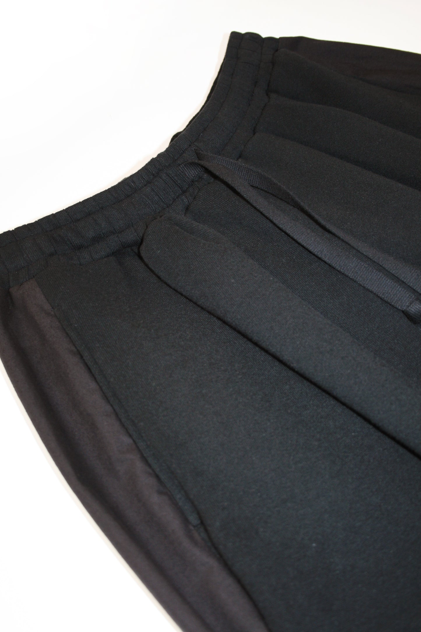 MY BEAUTIFUL LANDLET HANGING URAKE x ANTIQUE HORSE CLOTH PANTS - BLACK