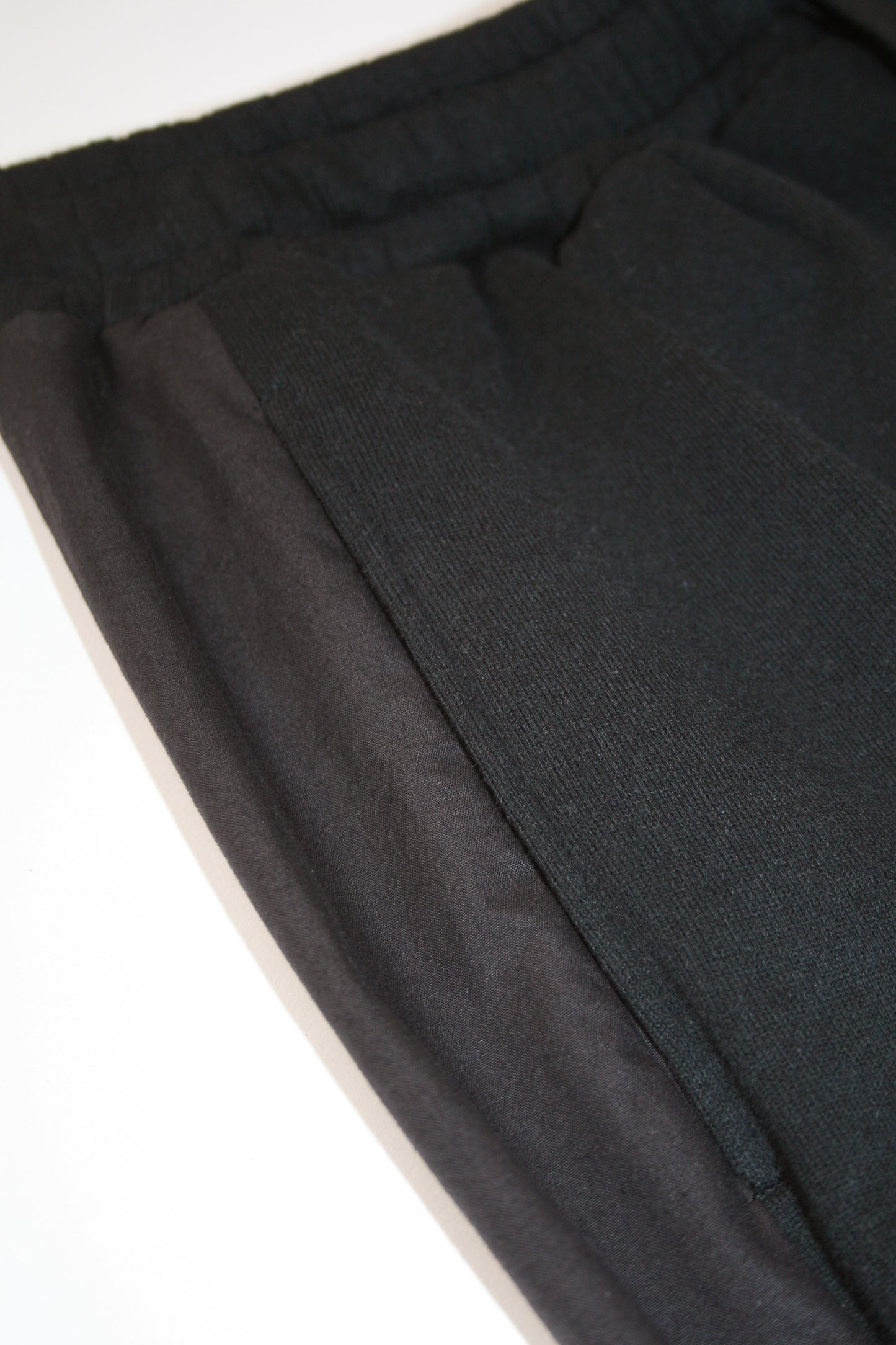 MY BEAUTIFUL LANDLET HANGING URAKE x ANTIQUE HORSE CLOTH PANTS - BLACK