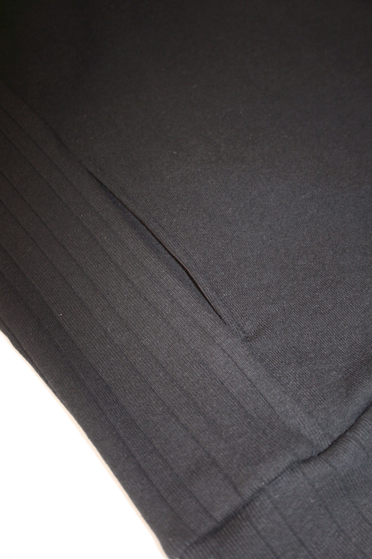 MY BEAUTIFUL LANDLET HANGING URAKE x ANTIQUE HORSE CLOTH SWEATER - BLACK