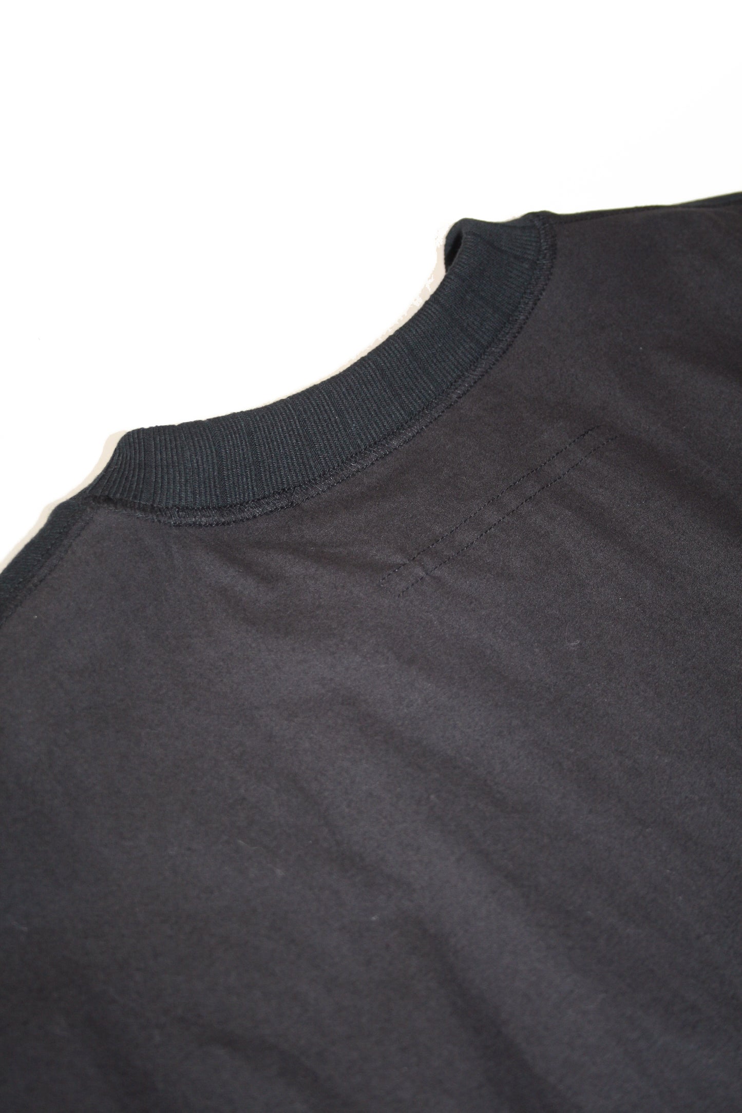 MY BEAUTIFUL LANDLET HANGING URAKE x ANTIQUE HORSE CLOTH SWEATER - BLACK