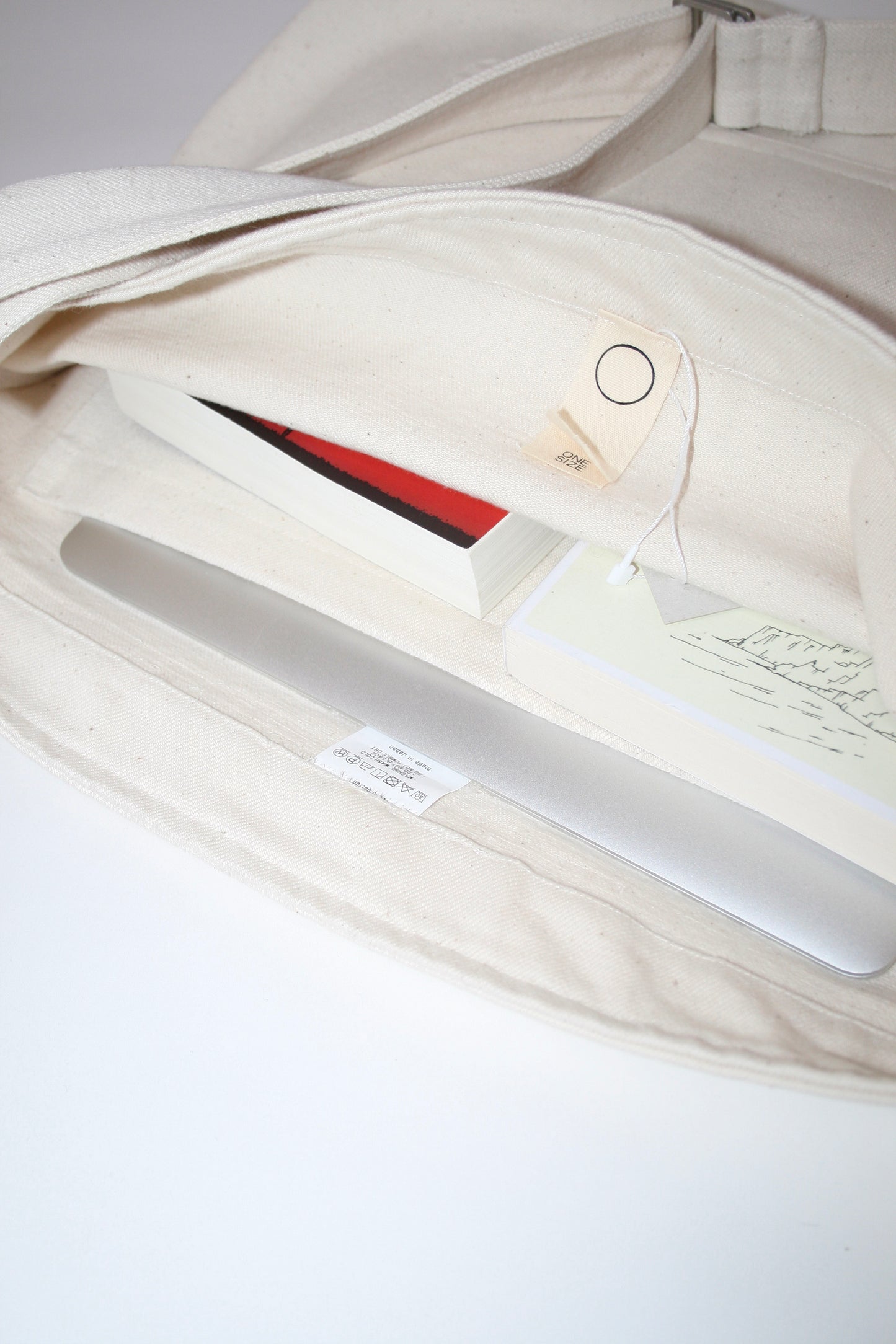 O PROJECT ORGANIC SELVEDGE DENIM CARRIER BAG - KINARI