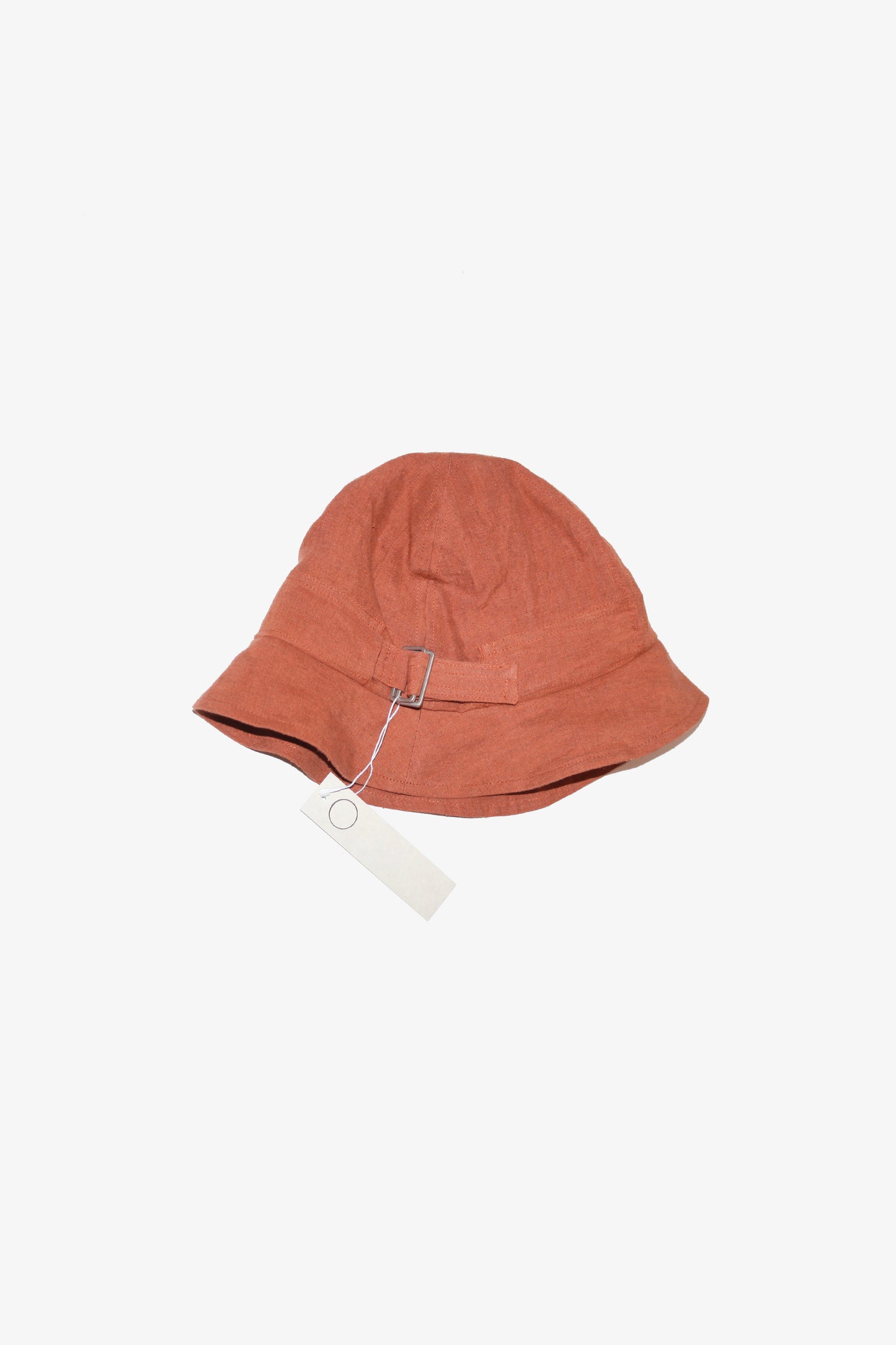 O PROJECT HEMP MELE CLOTH FISHER HAT - NATURAL / RED BRICK