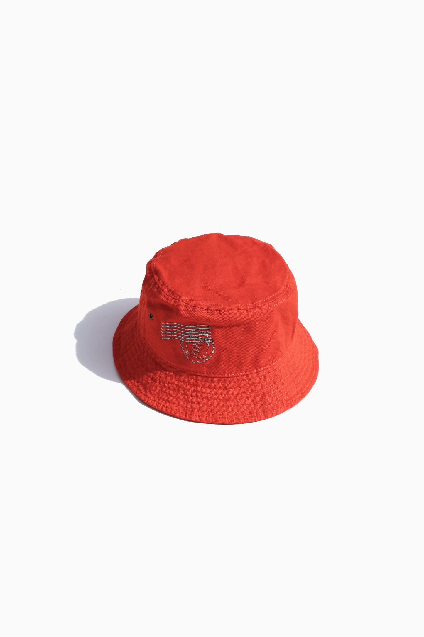 ESSAY POSTMARK BUCKET HAT - ORANGE