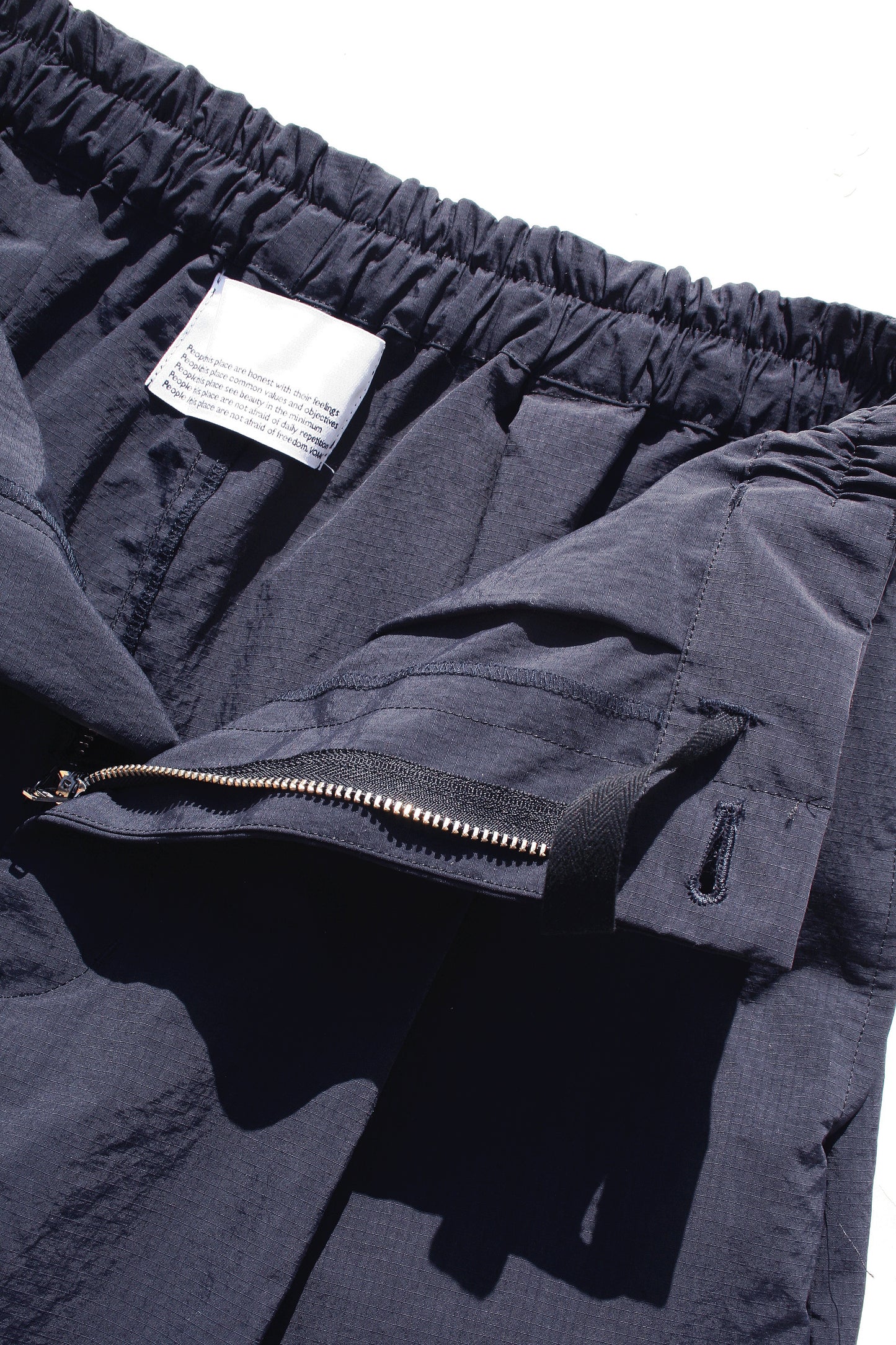 VOAAOV NYLON RIPSTOP TAFFETA SKATER SHORTS