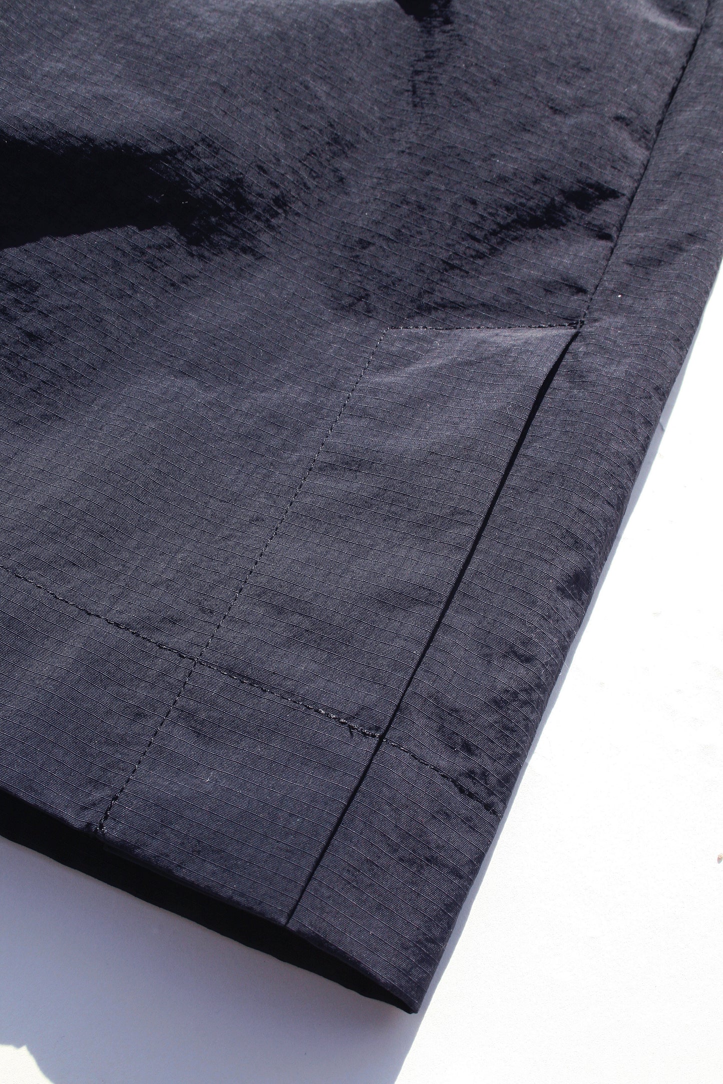VOAAOV NYLON RIPSTOP TAFFETA SKATER SHORTS