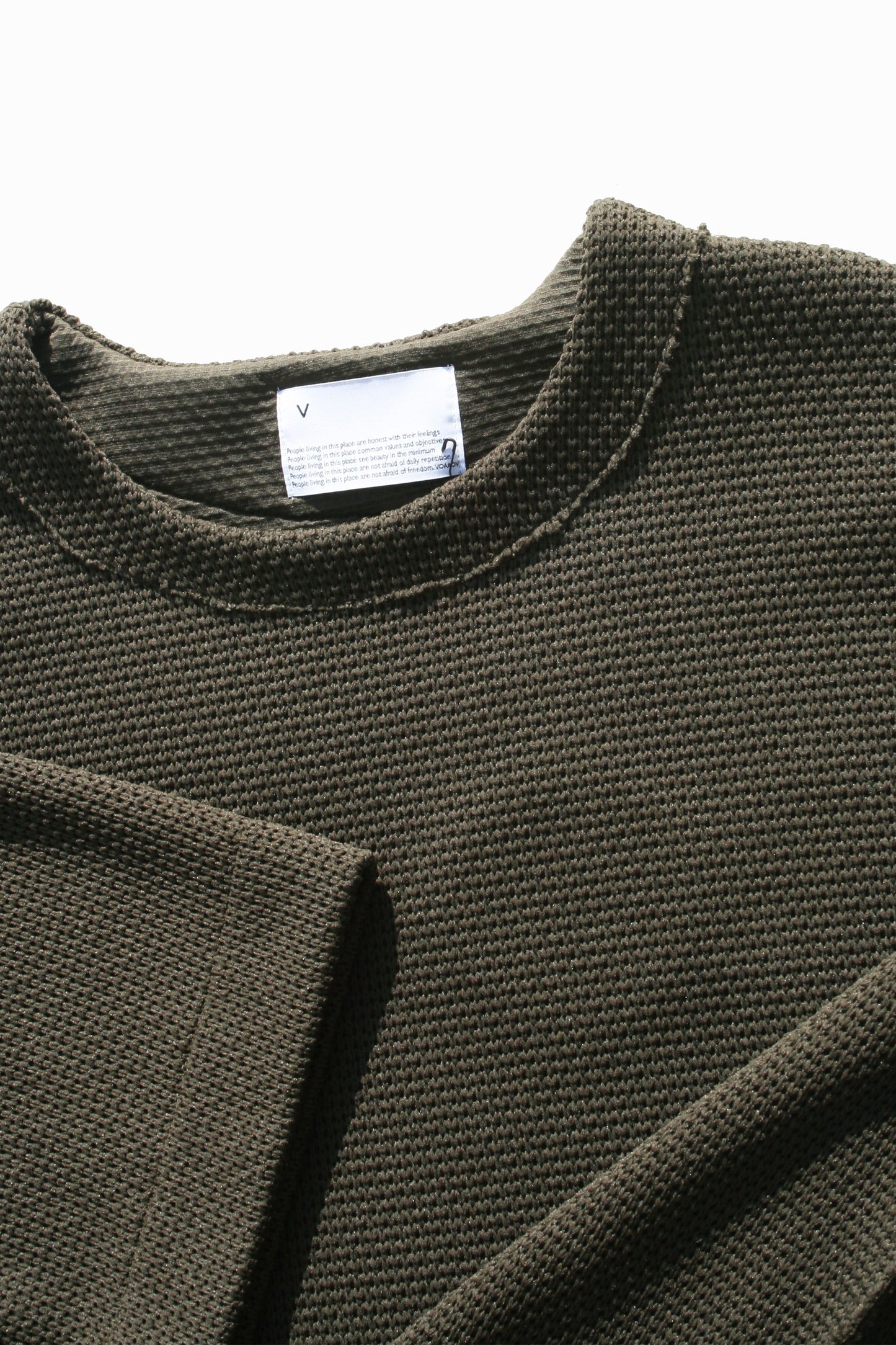 VOAAOV HONEYCOMB QUARTER GAUGE TOP - OLIVE