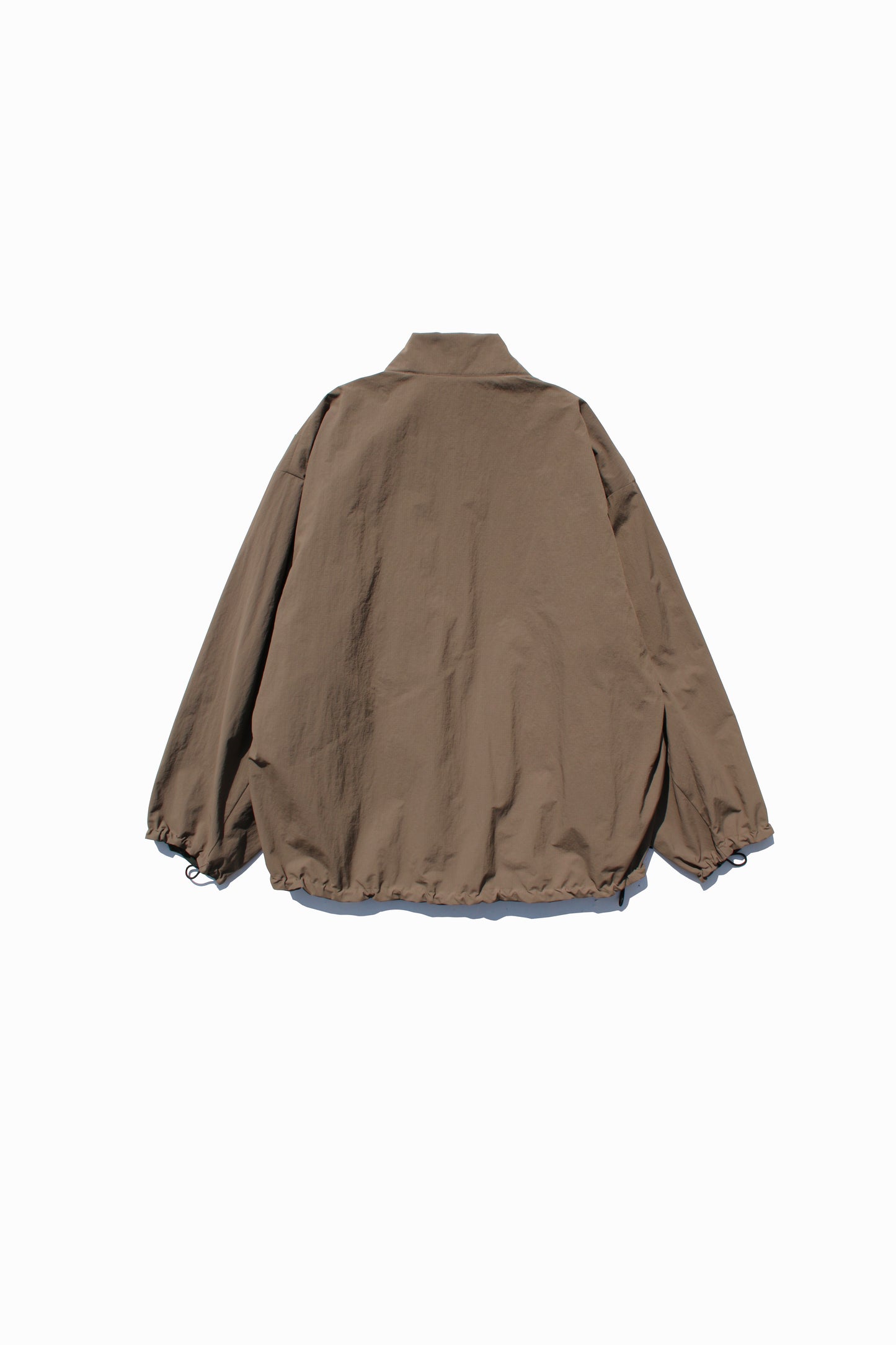 VOAAOV NYLON RIPSTOP TAFFETA REVERSIBLE ZIP BLOUSON