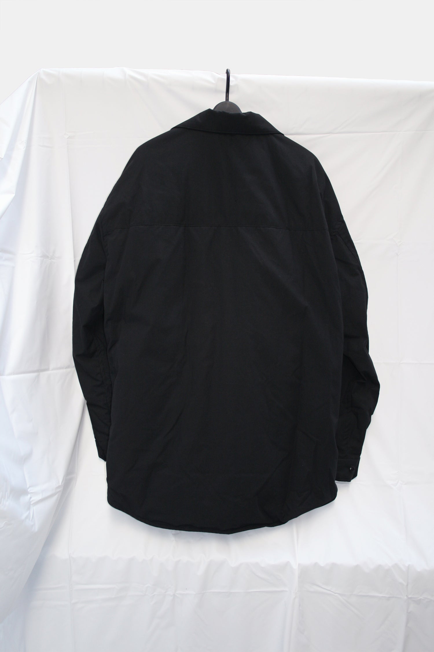 21AW, VOSF-G13, VOAAOV ORGANIC COTTON BROAD SHIRT (KAWADA DOWN FEATHER), BLACK, VOAAOV (ヴォアーブ) を取扱う正規通販ストアTOYASIDO。