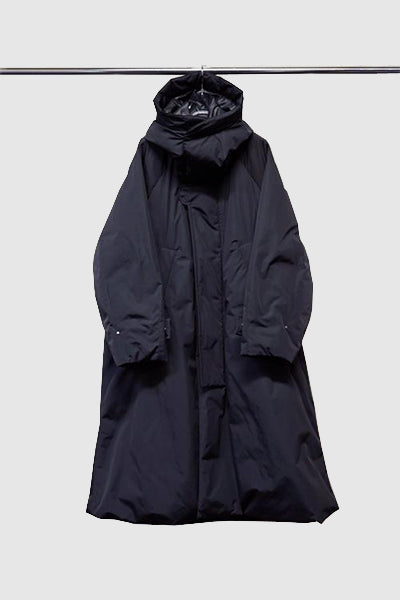 VOAAOV NYLON HIGH DENSITY CLOTH DOWN COAT