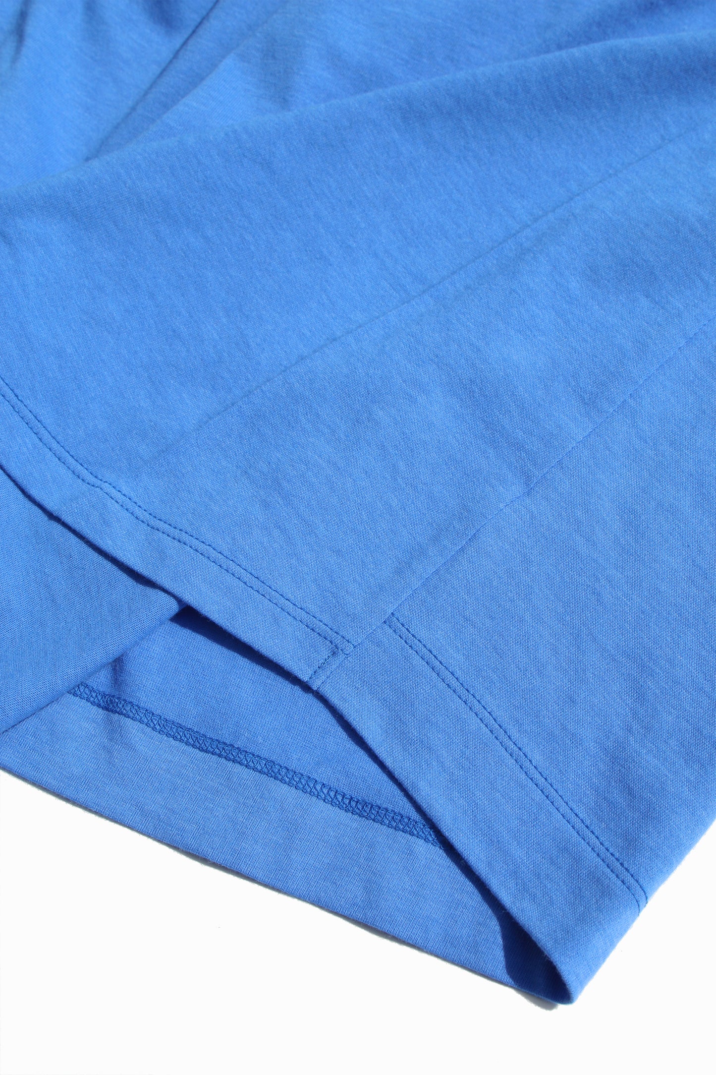 VOAAOV COTTON MODAL SLEEVELESS TOP - BLUE