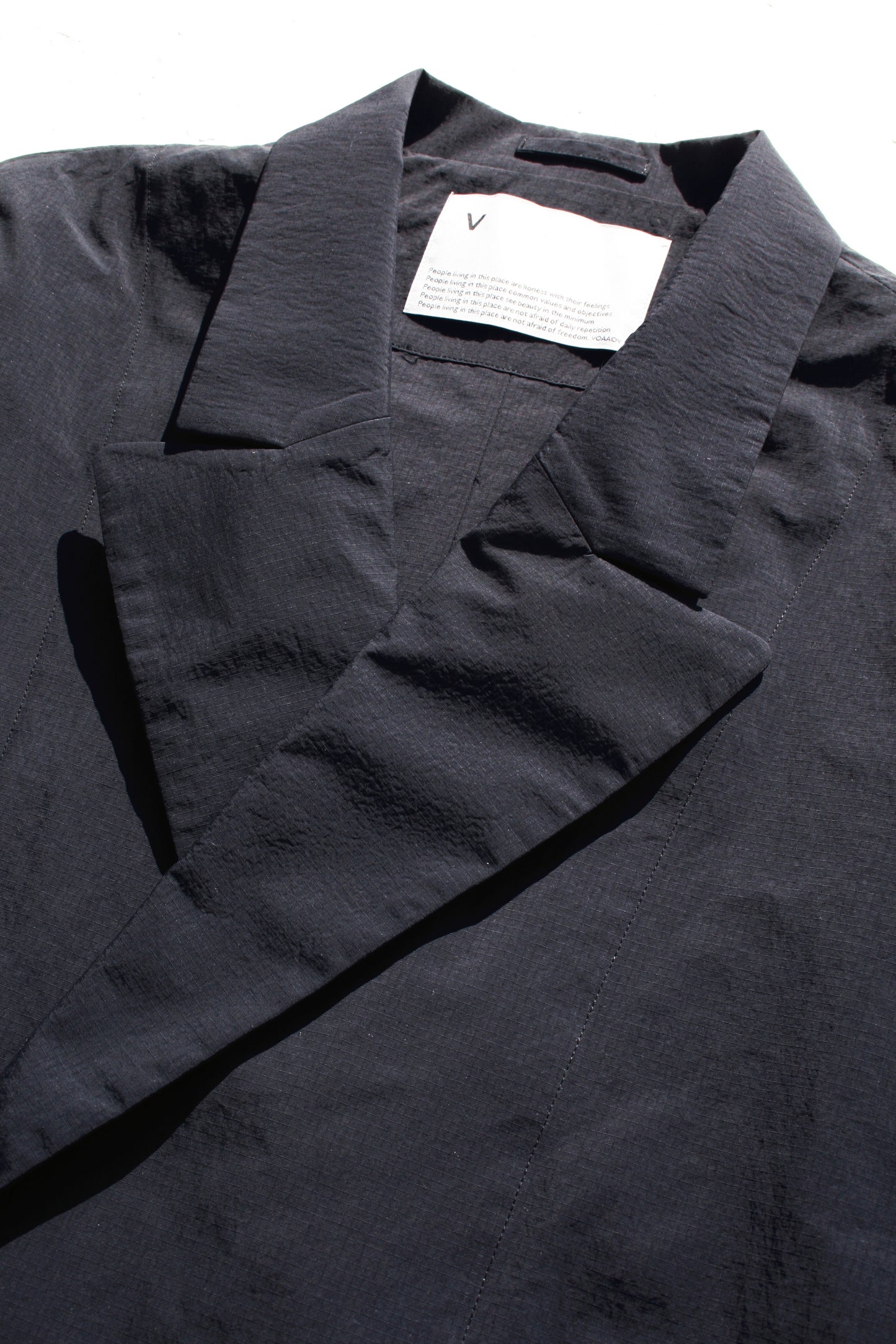 VOAAOV NYLON RIPSTOP TAFFETA JACKET