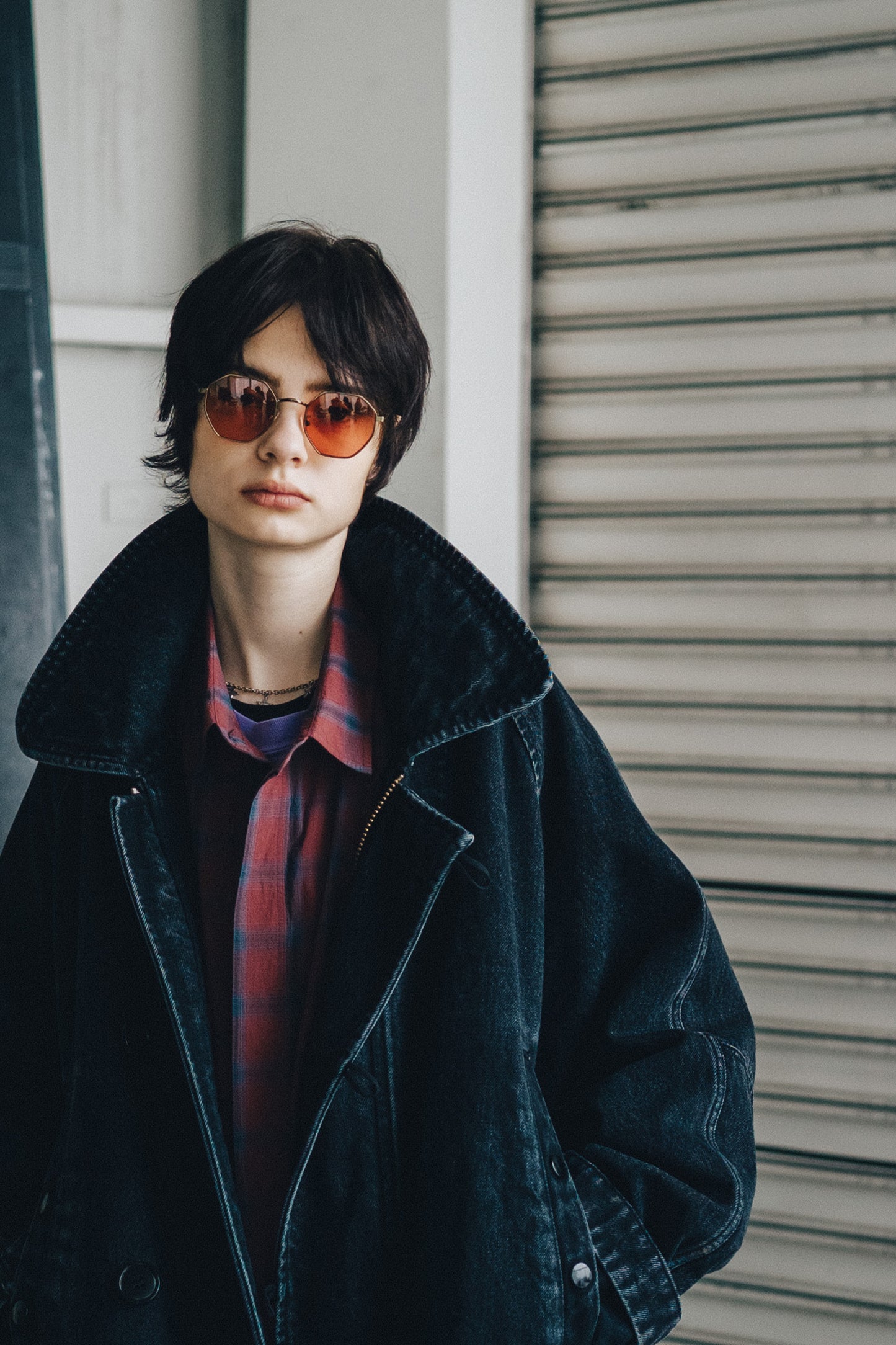 ESSAY LG SUNGLASS - RED BROWN