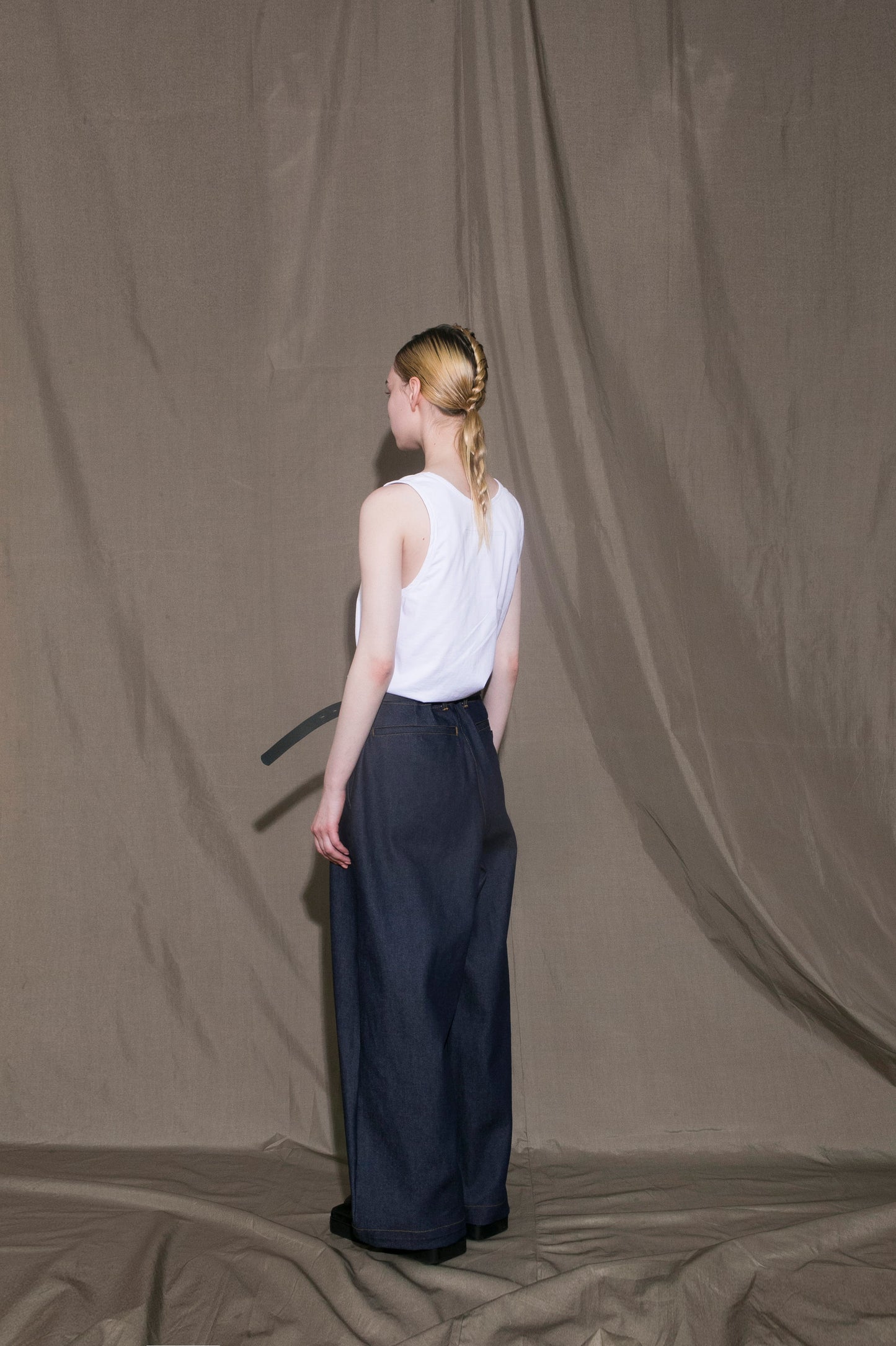 MY BEAUTIFUL LANDLET DENIM PANTS - INDIGO
