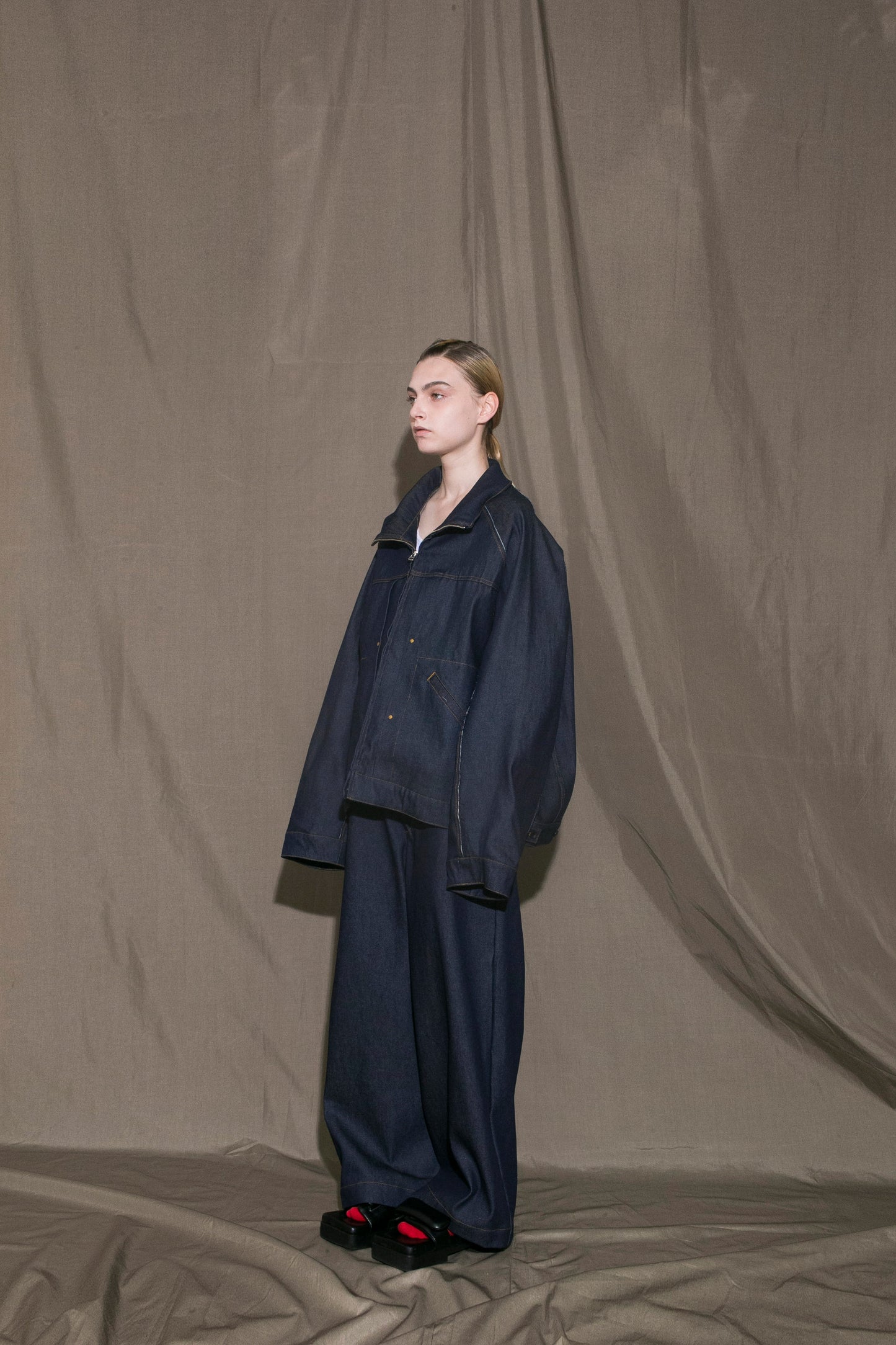 MY BEAUTIFUL LANDLET DENIM JACKET - INDIGO