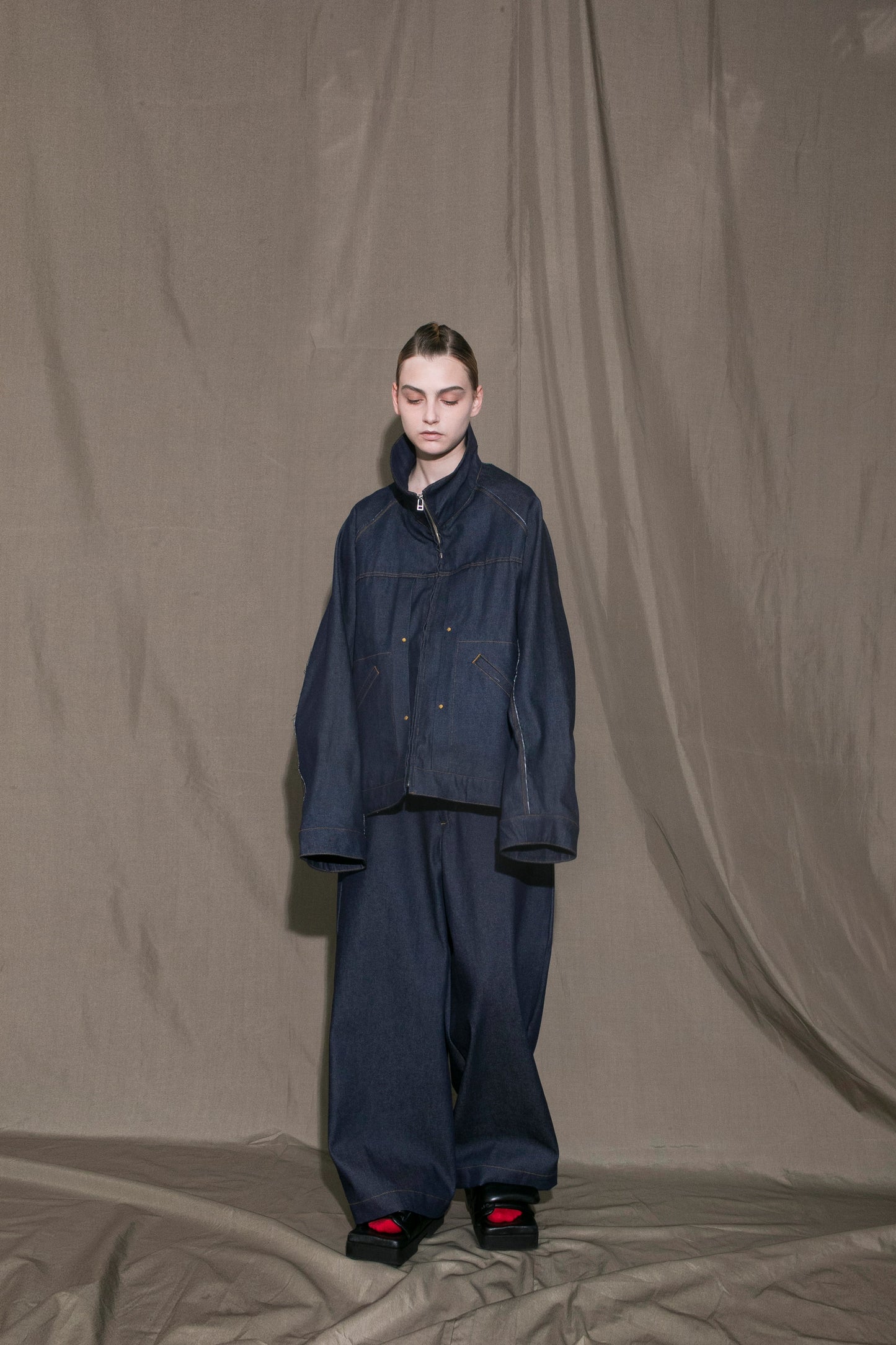 MY BEAUTIFUL LANDLET DENIM JACKET - INDIGO