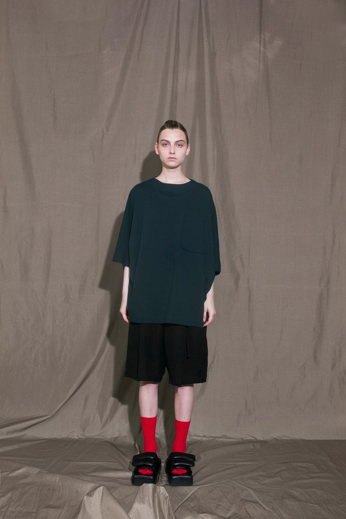 MY BEAUTIFUL LANDLET OPEN END JERSEY S/S TEE- GREEN