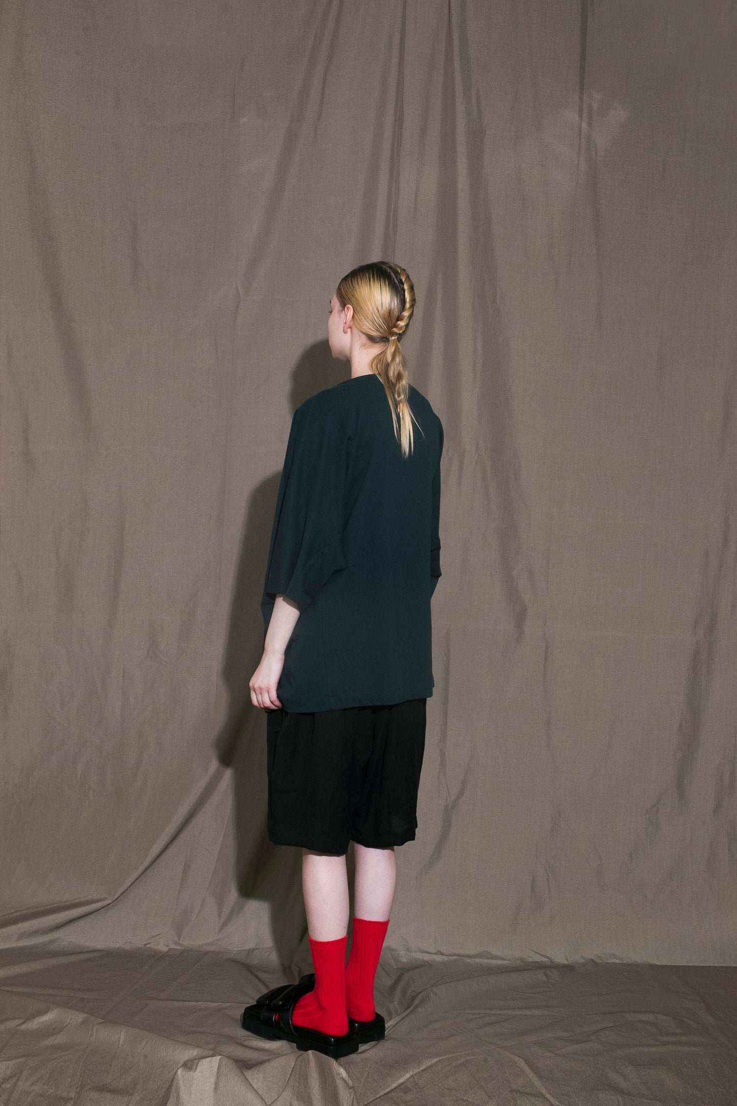 MY BEAUTIFUL LANDLET OPEN END JERSEY S/S TEE- GREEN