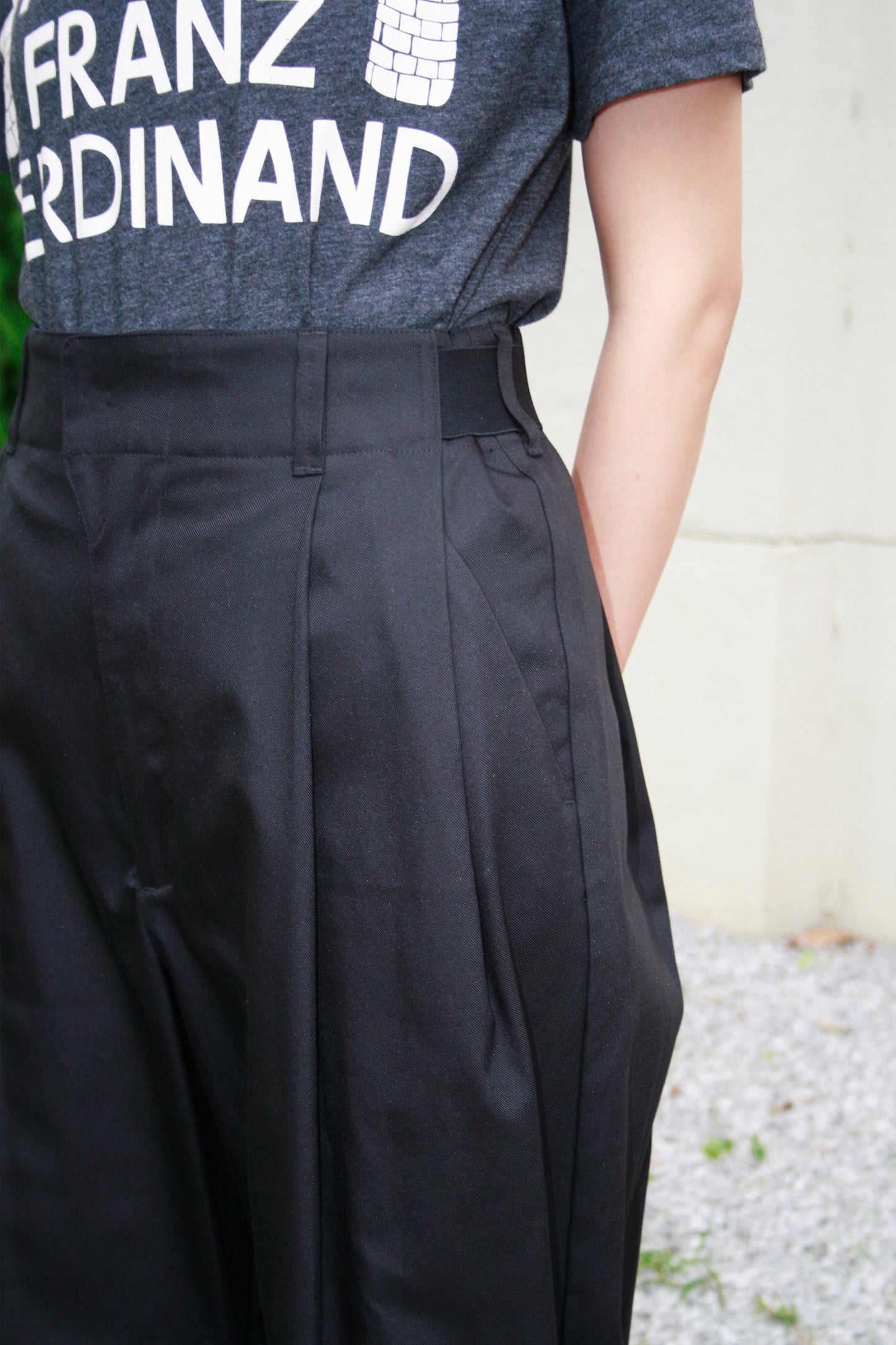 MY BEAUTIFUL LANDLET HIGH DENSITY GABARDINE PANTS