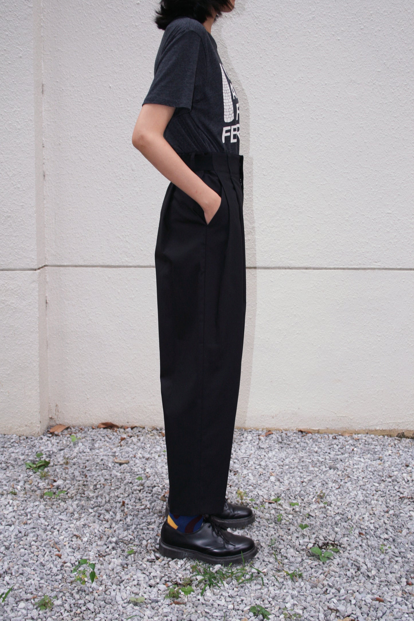 MY BEAUTIFUL LANDLET HIGH DENSITY GABARDINE PANTS