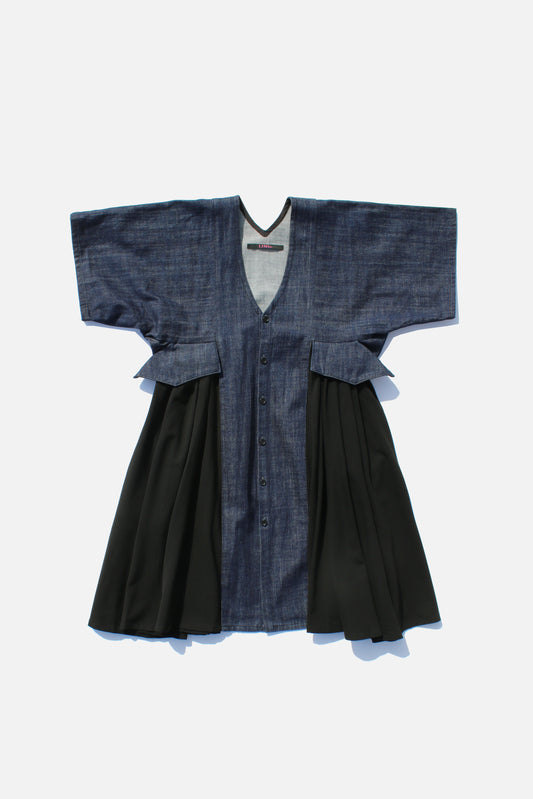 LIMI feu DENIM SHIRT DRESS